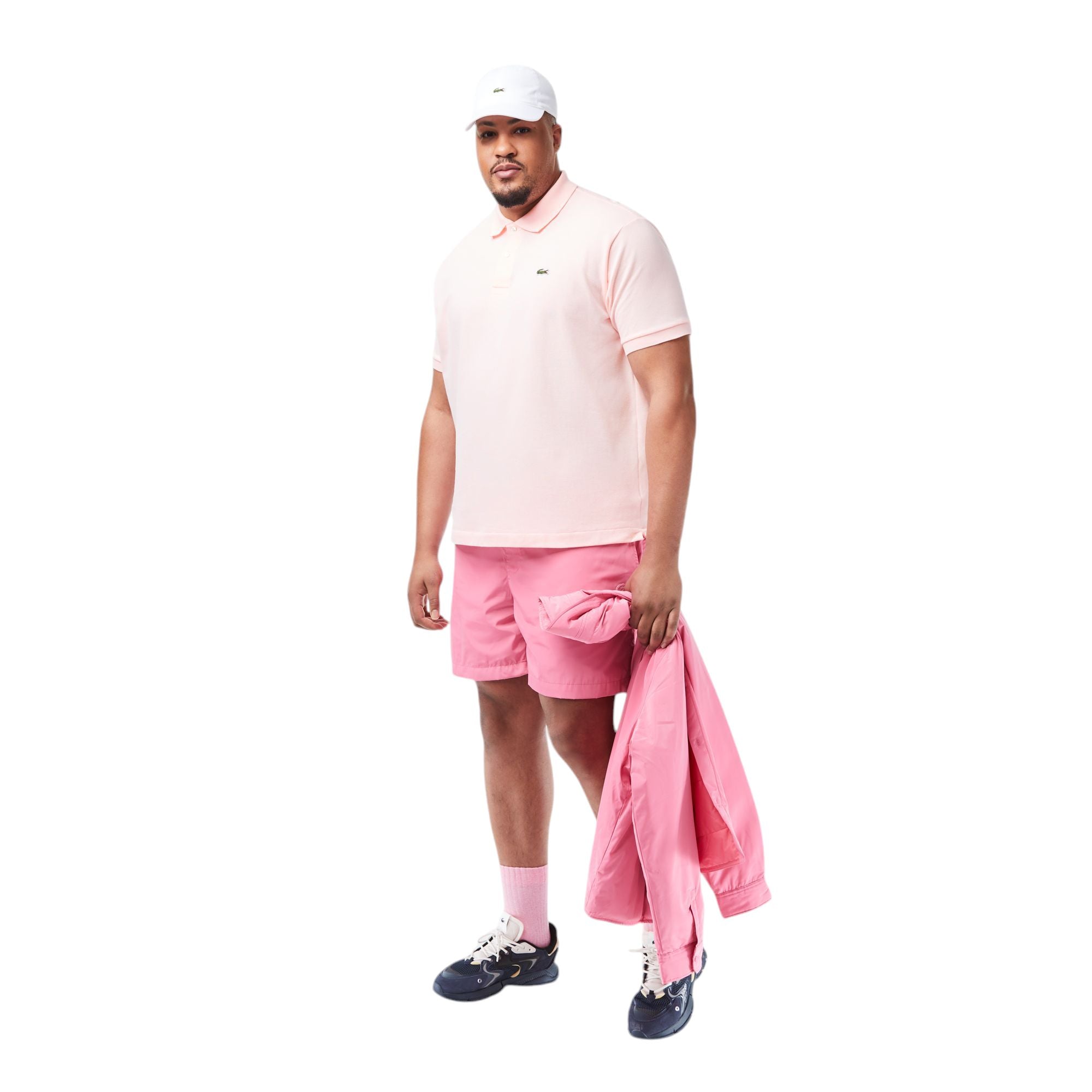 Mann Classic Fit Polo Pink Light