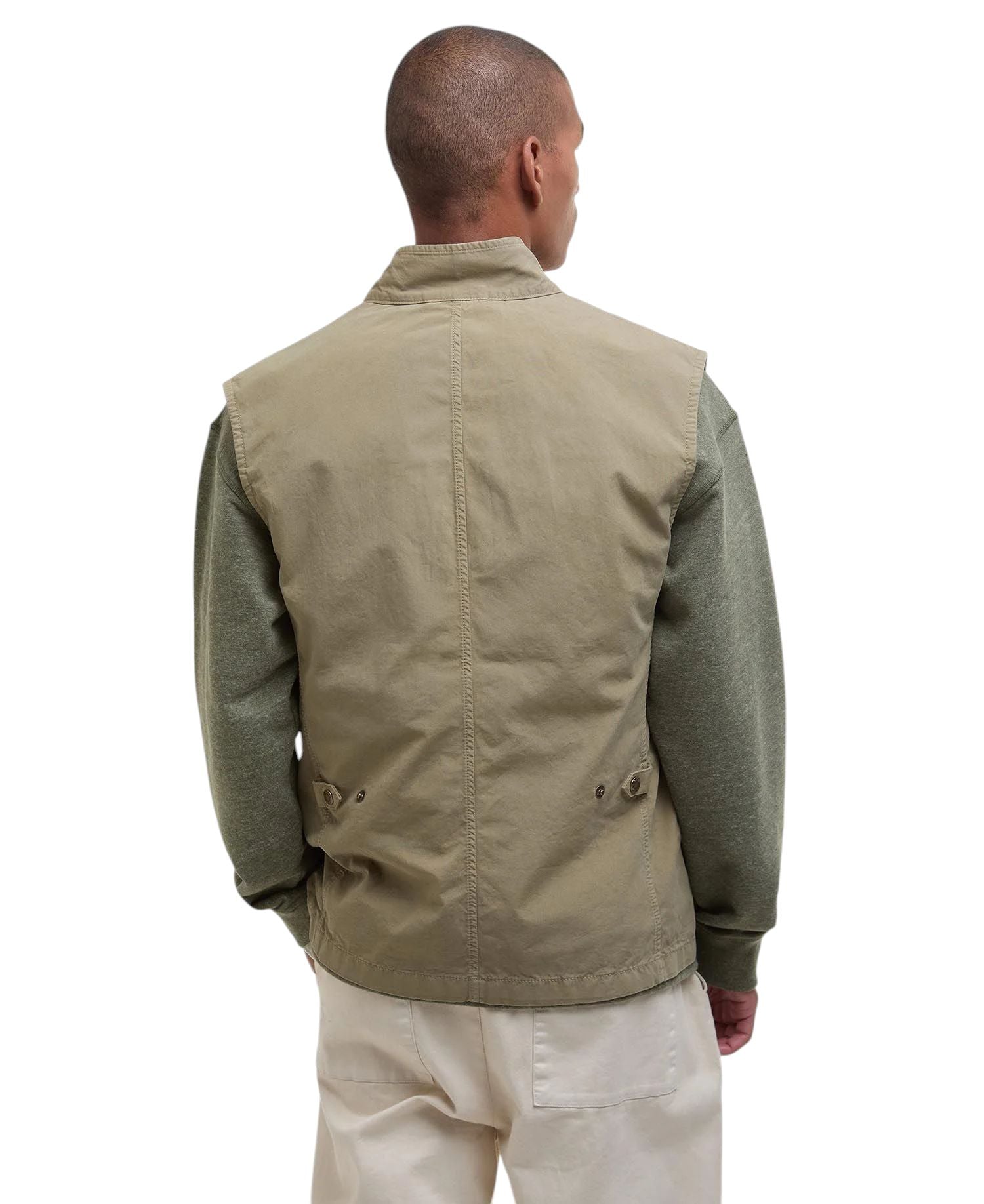 Gilet Casual Corbridge Uomo Bleached Olive