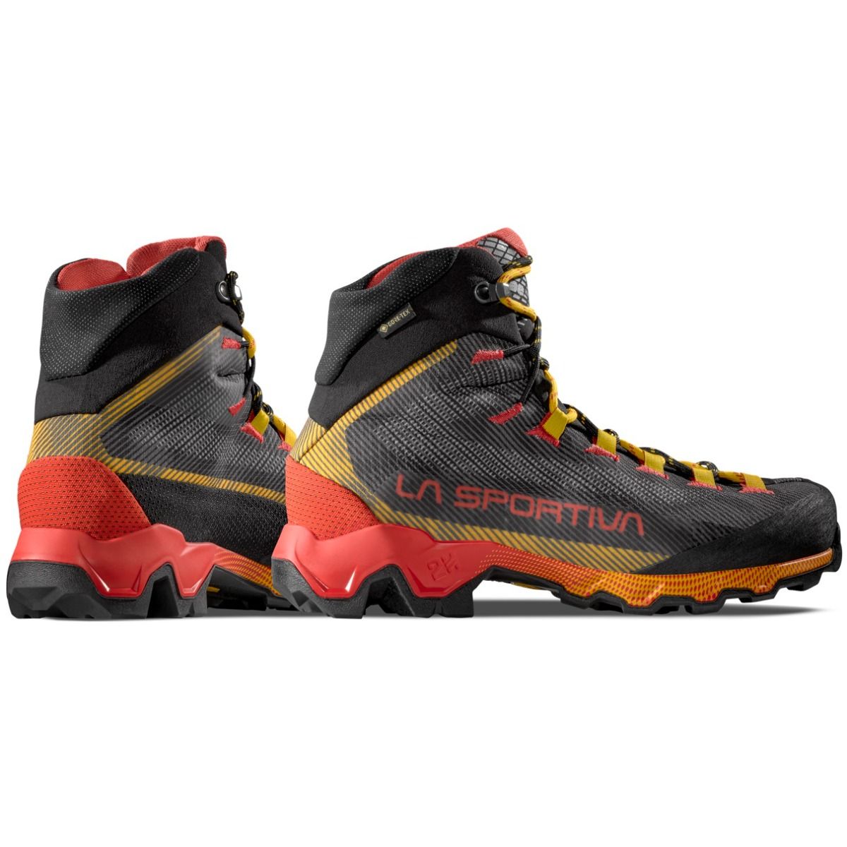La Sportiva | Scarpe Aequilibrium Hike GTX Uomo Carbon/Yellow - Fabbrica Ski Sises