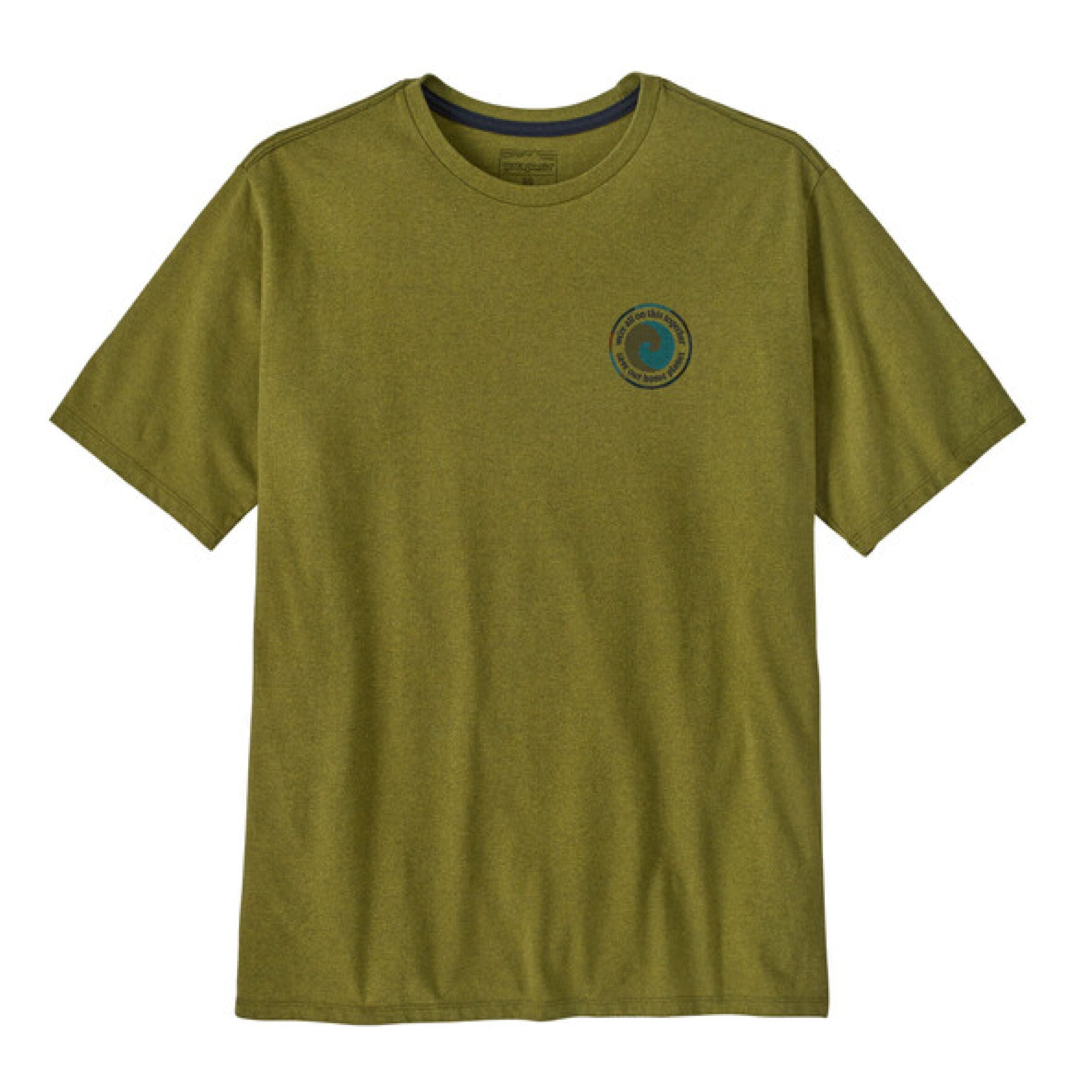 T-shirt Unity Fitz Responsibili Uomo Graze Green