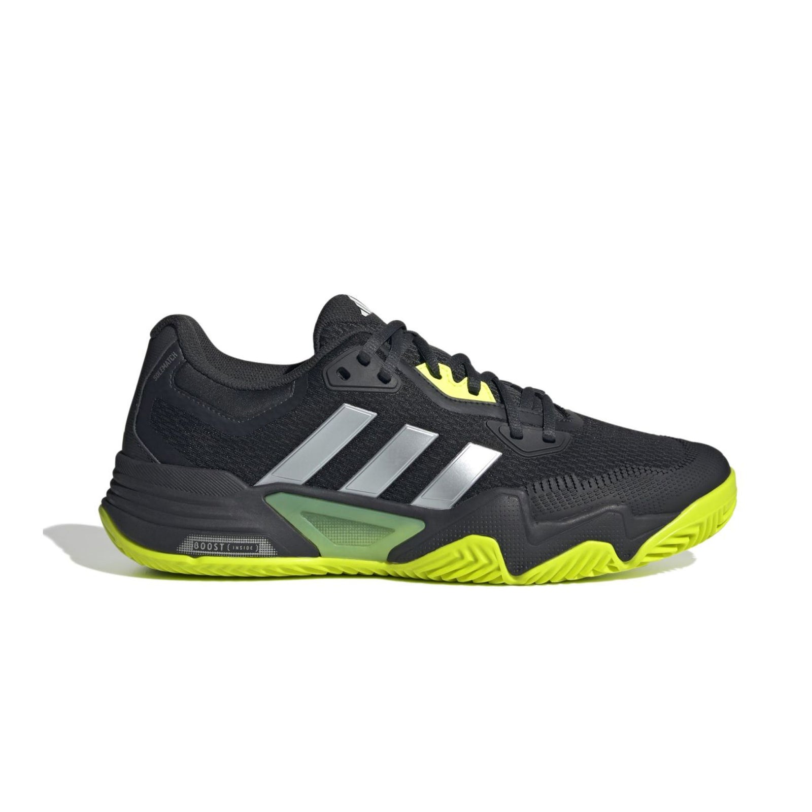 Zapatos de tenis Solematch Control 2 Hombre Black/Lucid Lemon