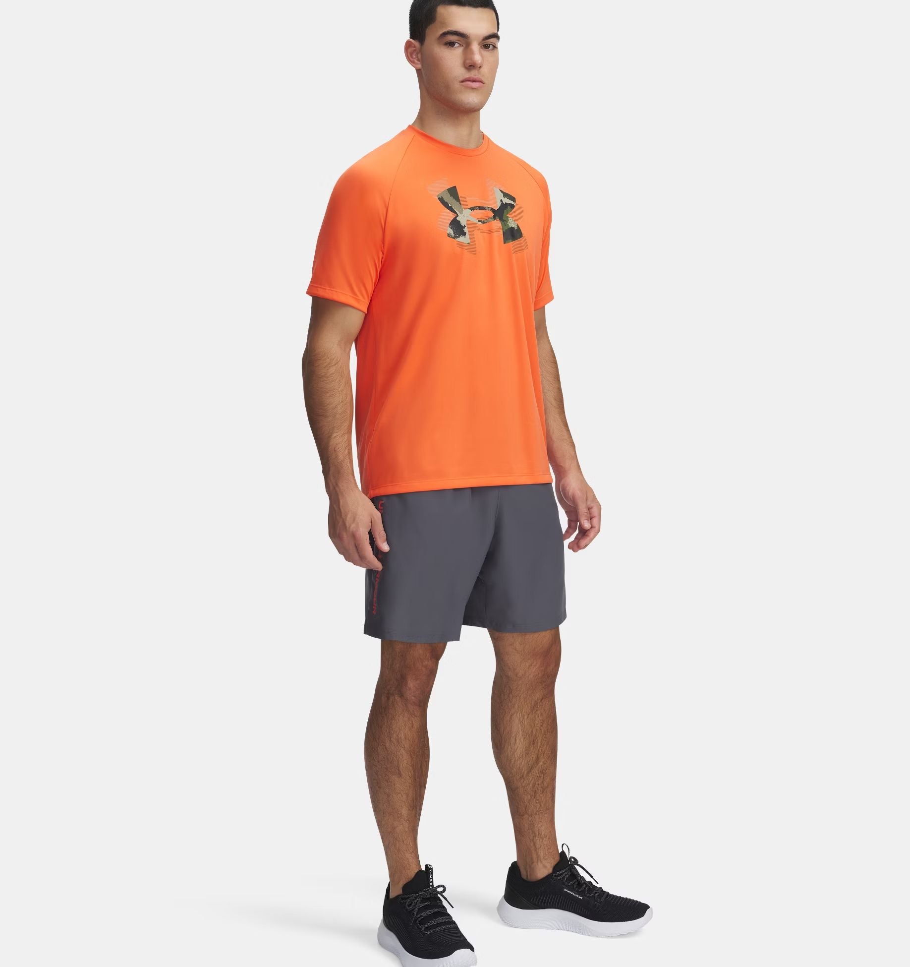 Under Armour | Pantaloncini Tech Woven Uomo Castlerock/Fire - Fabbrica Ski Sises