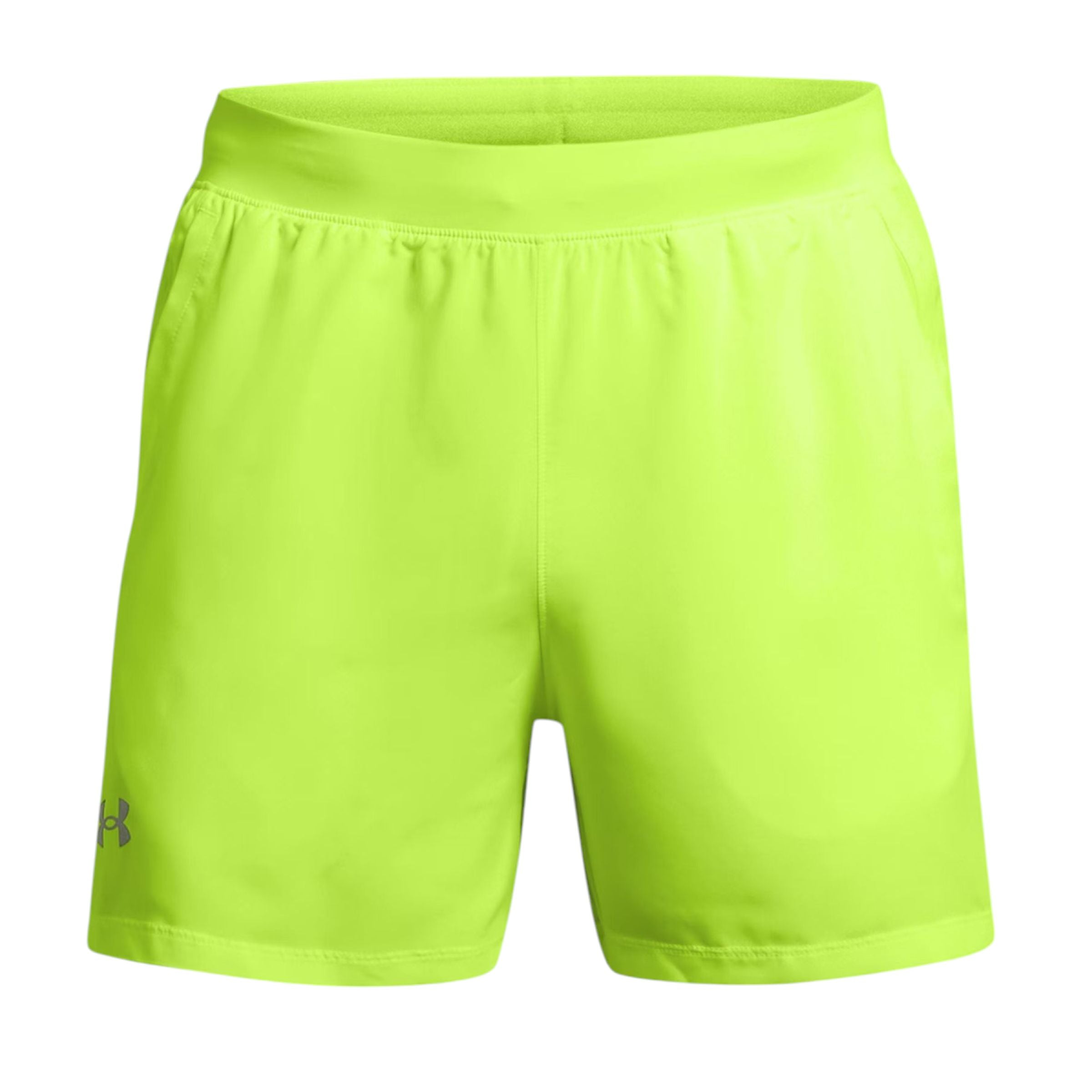Under Armour | Pantaloncini Launch 5IN Uomo High Vis Yellow/Reflective - Fabbrica Ski Sises