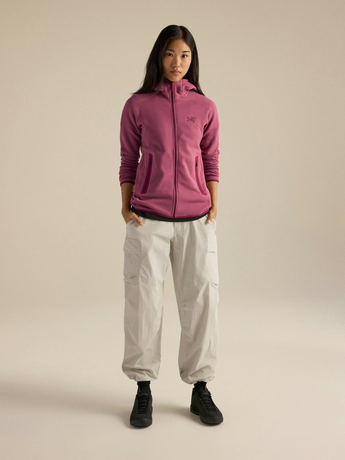 Maglia Kyanite Hoody Donna LIght Renegade/Renegade