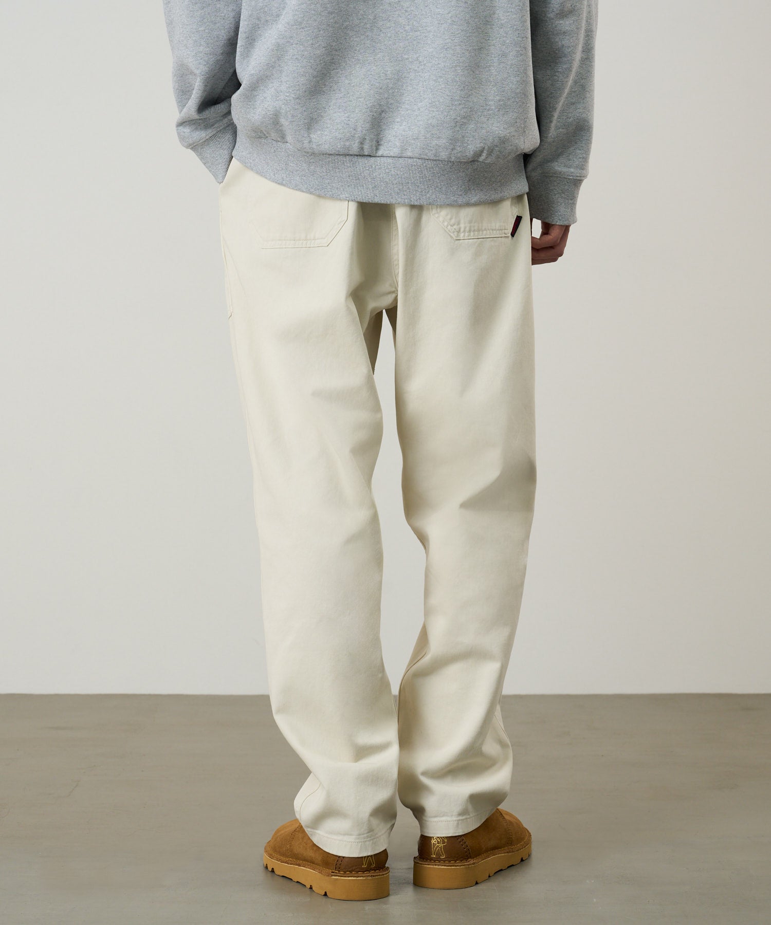 Pantalones Loose Tapered Ridge Greige
