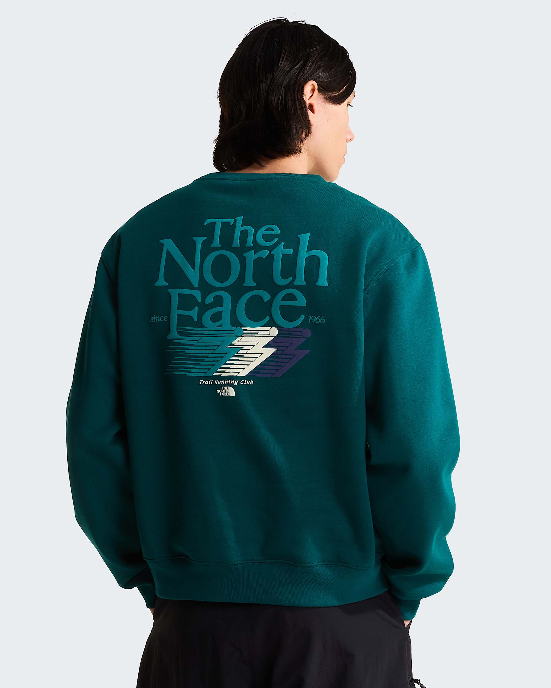 Mann Retro Trail Relaxed Sweatshirt Pacific Teal