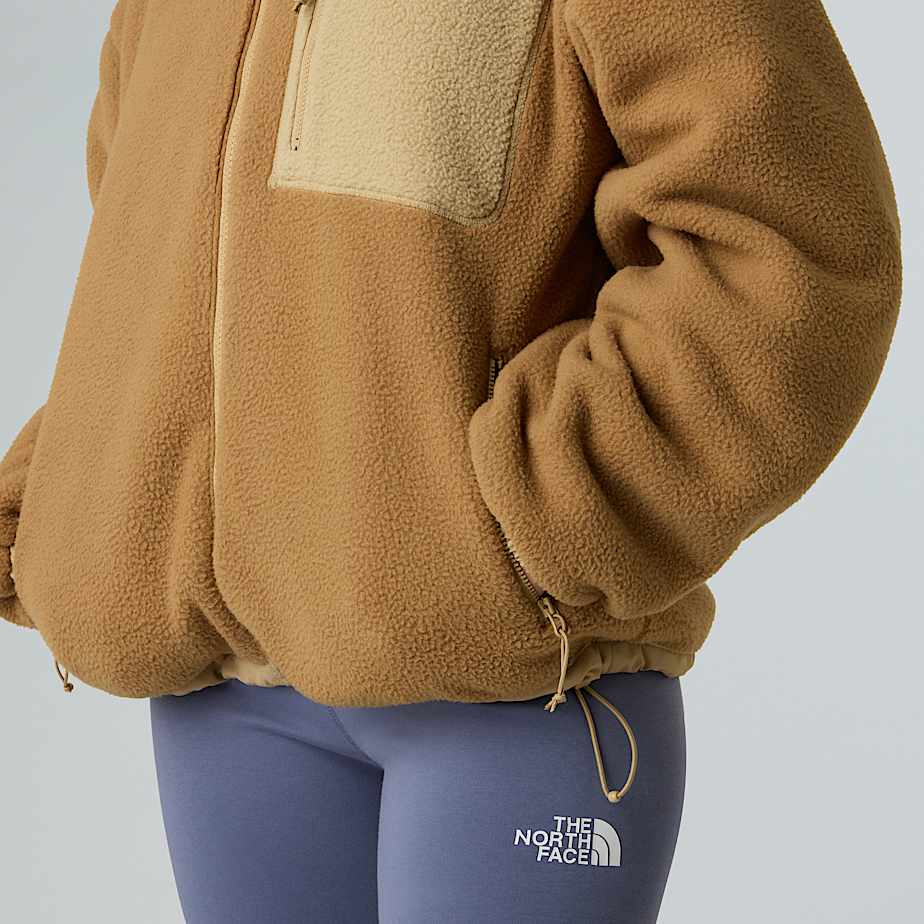 Chaqueta Yumiori Reversible Mujer Khaki Stone/Utility Brown