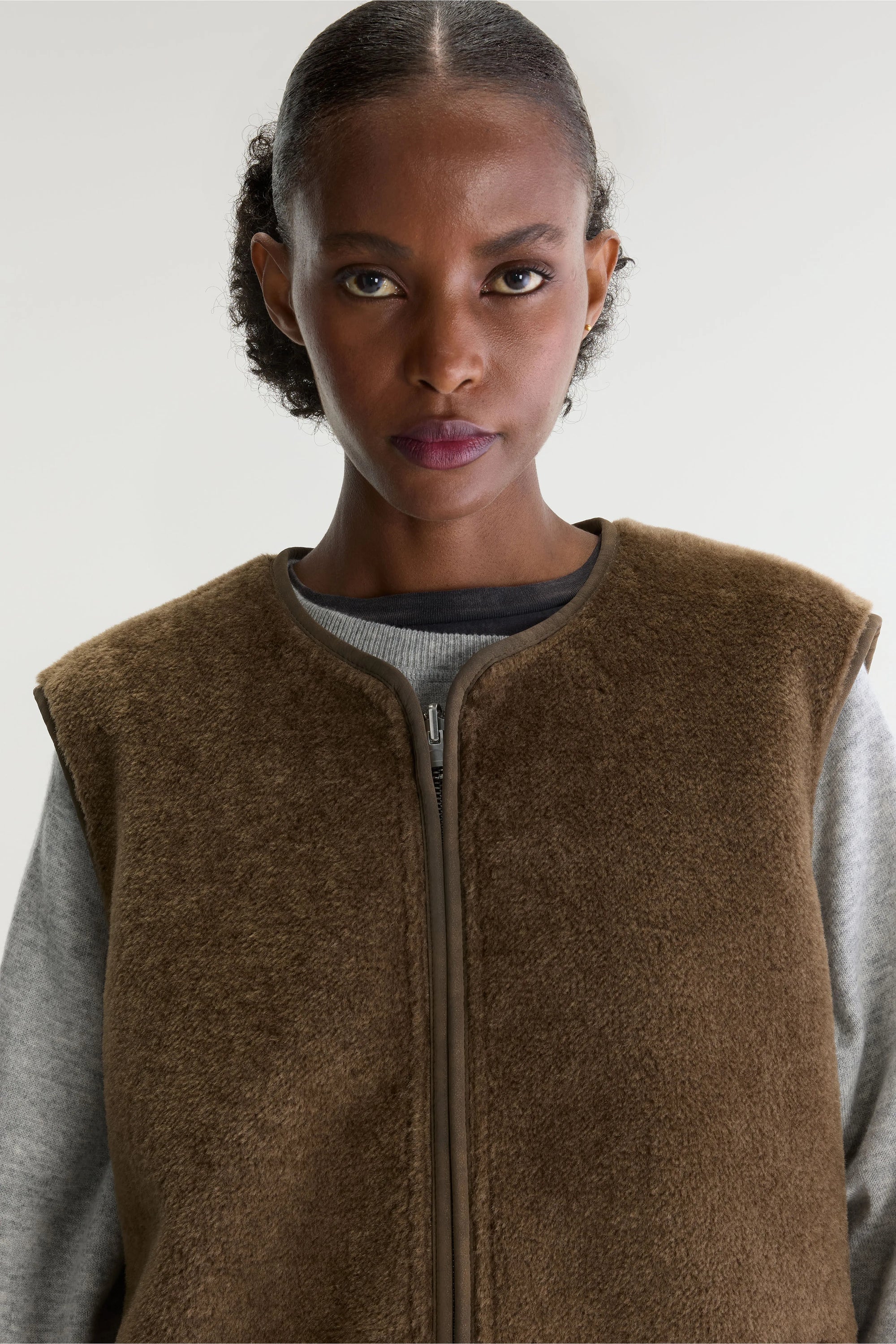Chaleco Elinor Mujer Mocca
