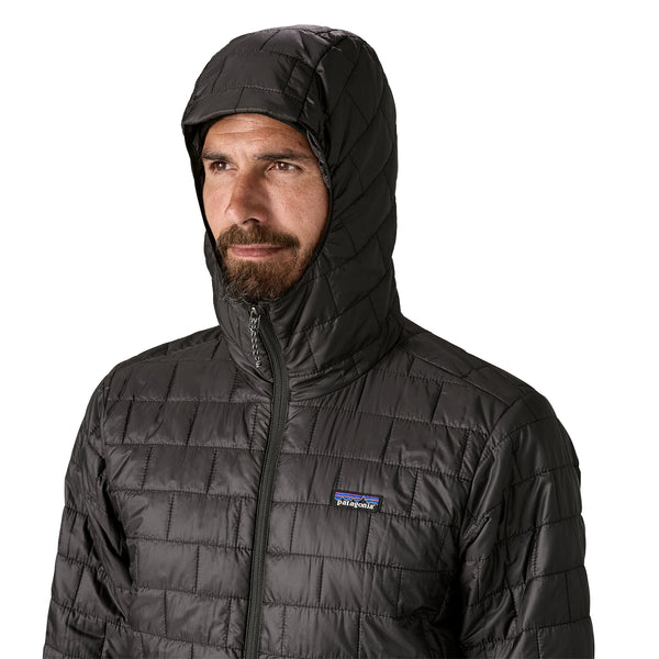 Giacca Nano Puff Hoody Uomo Black
