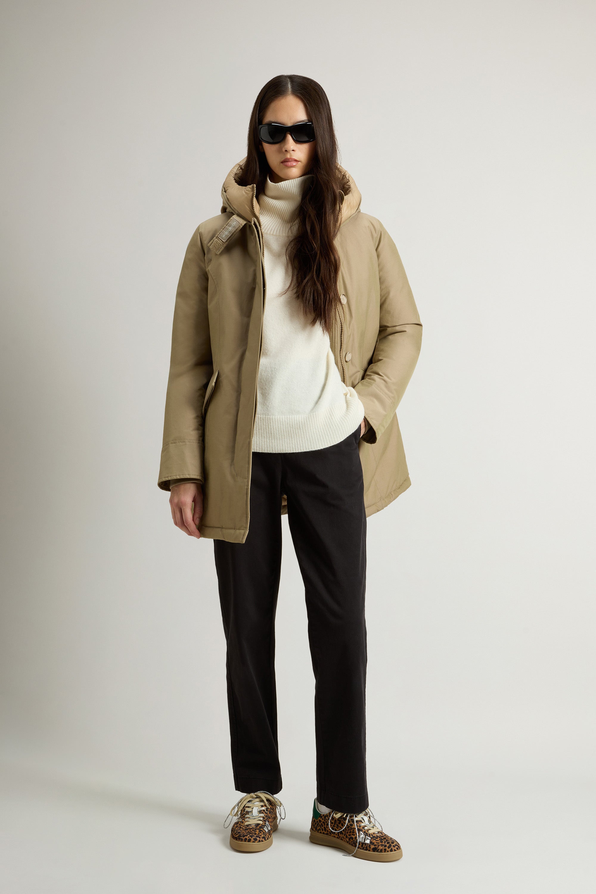 Women's Arctic Parka Jacket Cornstalk Two Tone