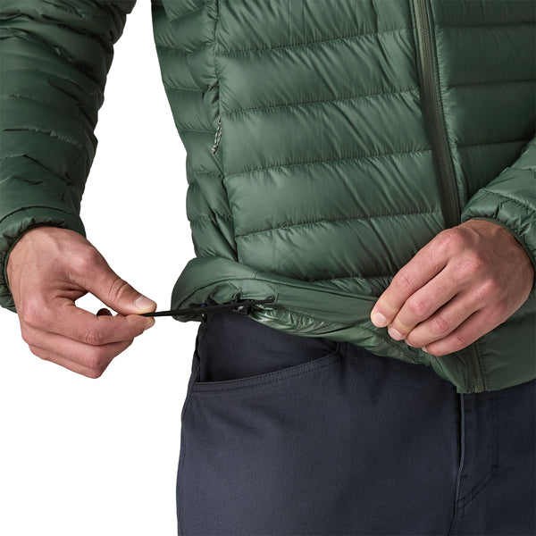 Giacca Down Sweater Hoody Uomo Treeline Green