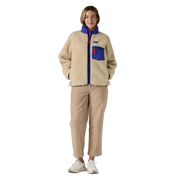 Giacca Classic Retro-X Fleece Donna Dark Natural