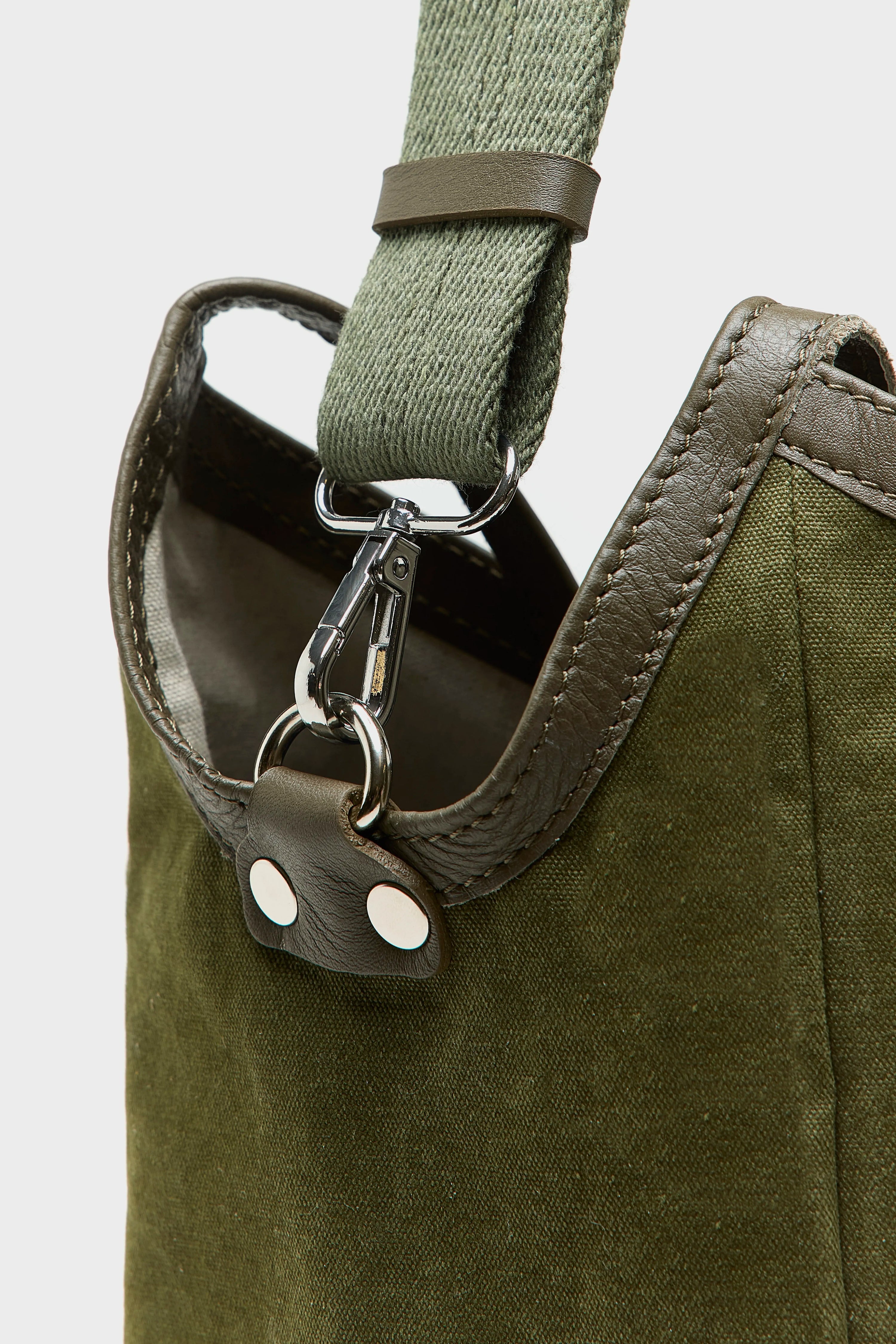 Borsa Singa Canvas Donna Olive