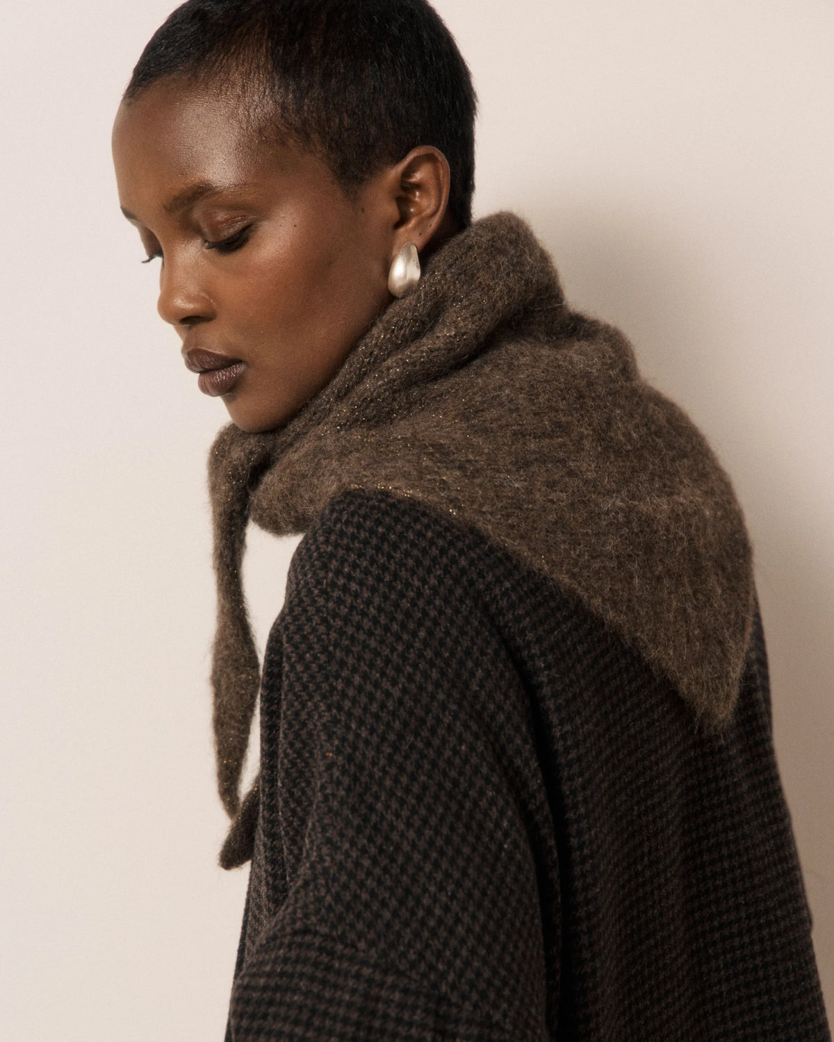 Women's Mekines Scarf Chocolate