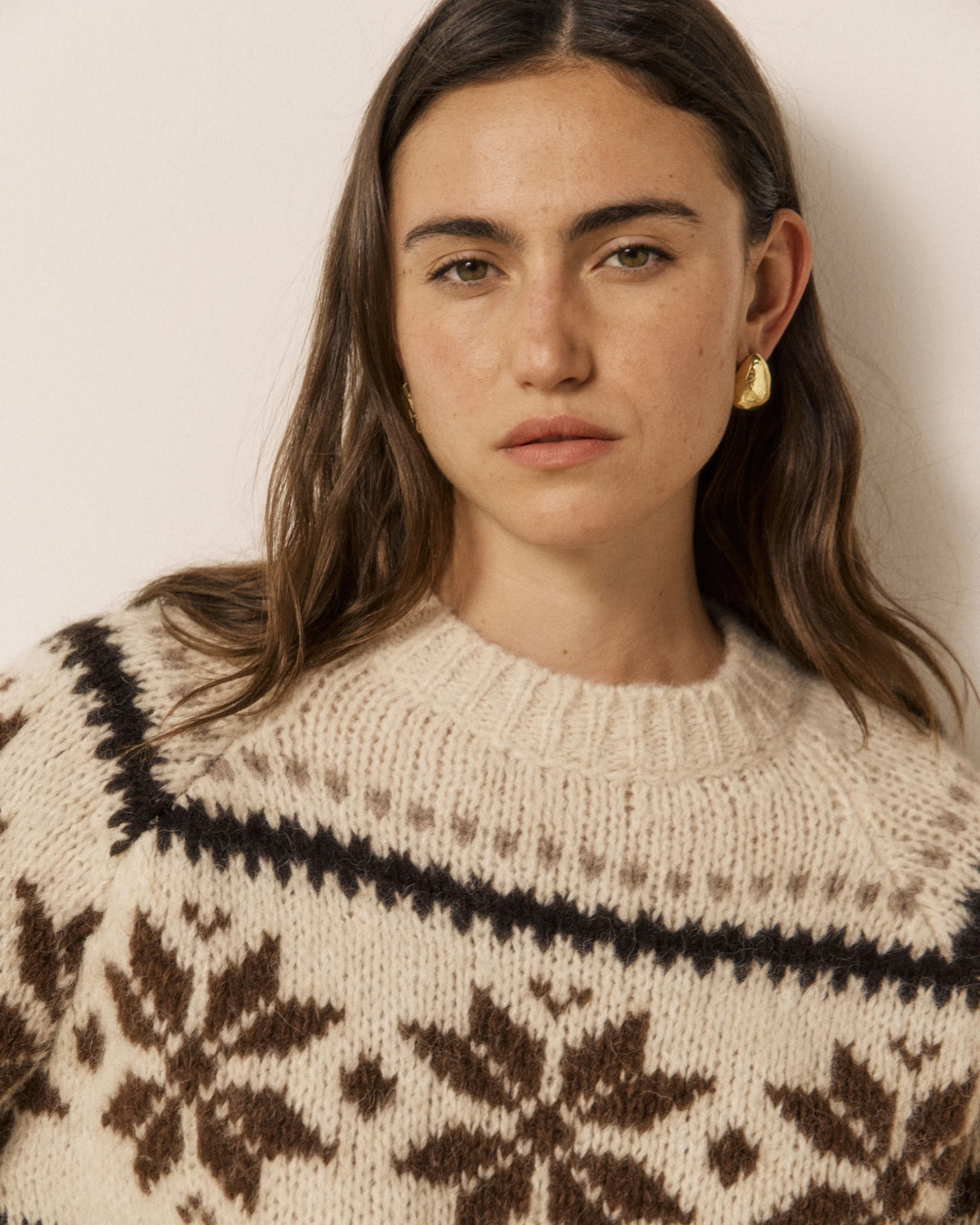 Maglia Matrye Donna Ecru
