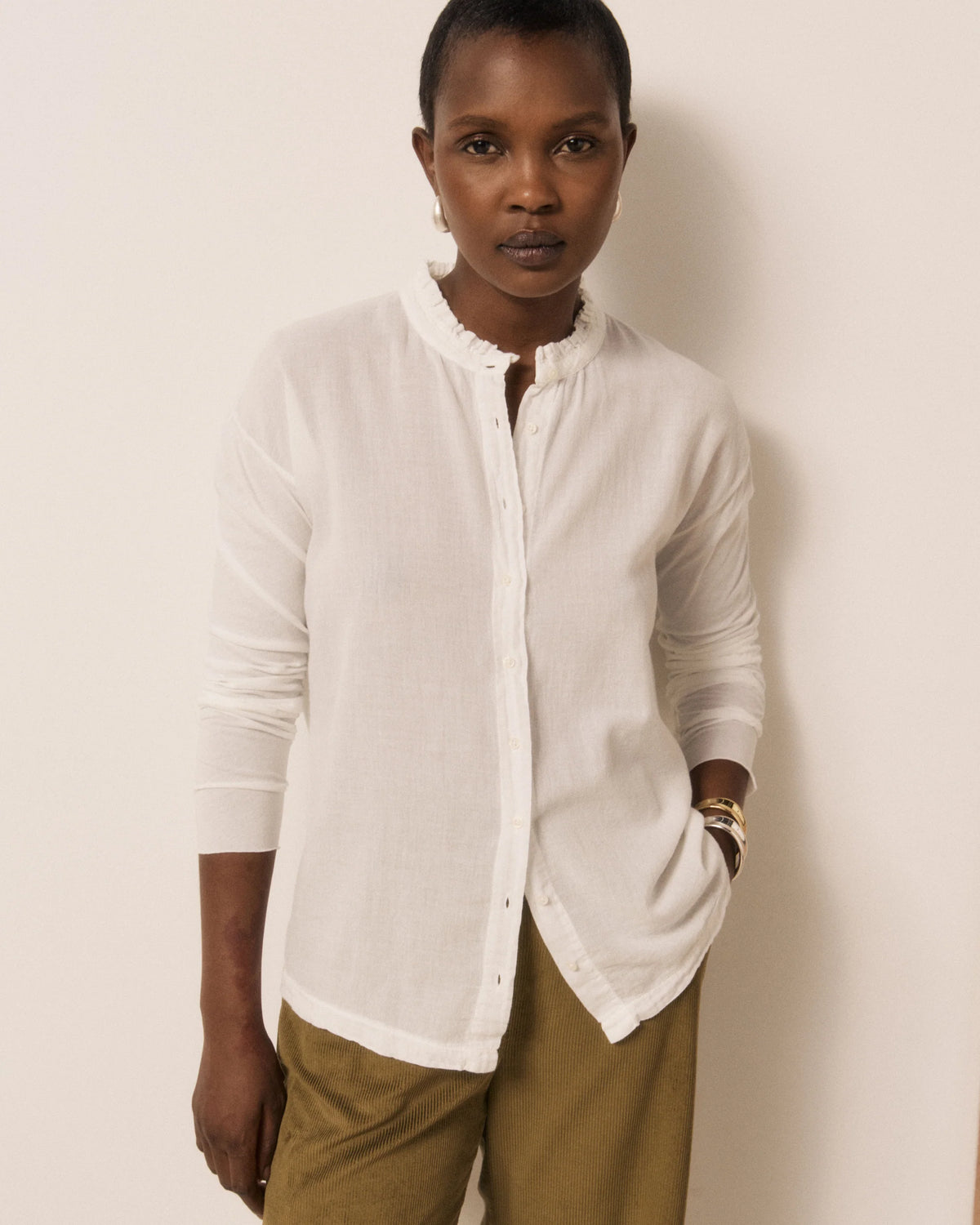 Camicia Takalo Donna Milk