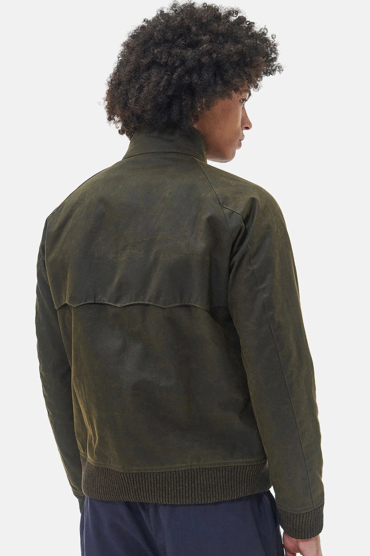 Chaqueta Porton Wax Hombre Olive