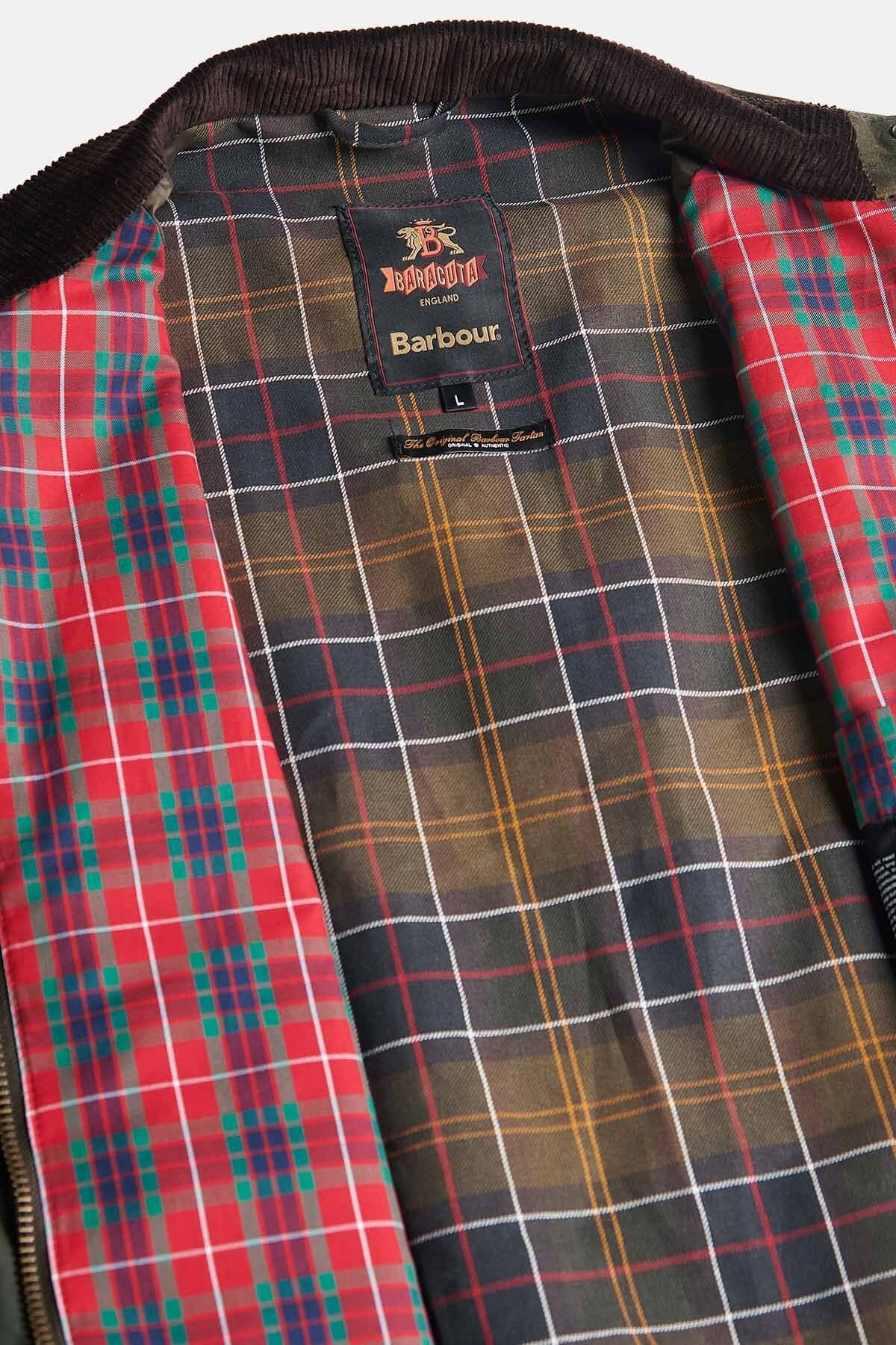 Chaqueta Porton Wax Hombre Olive