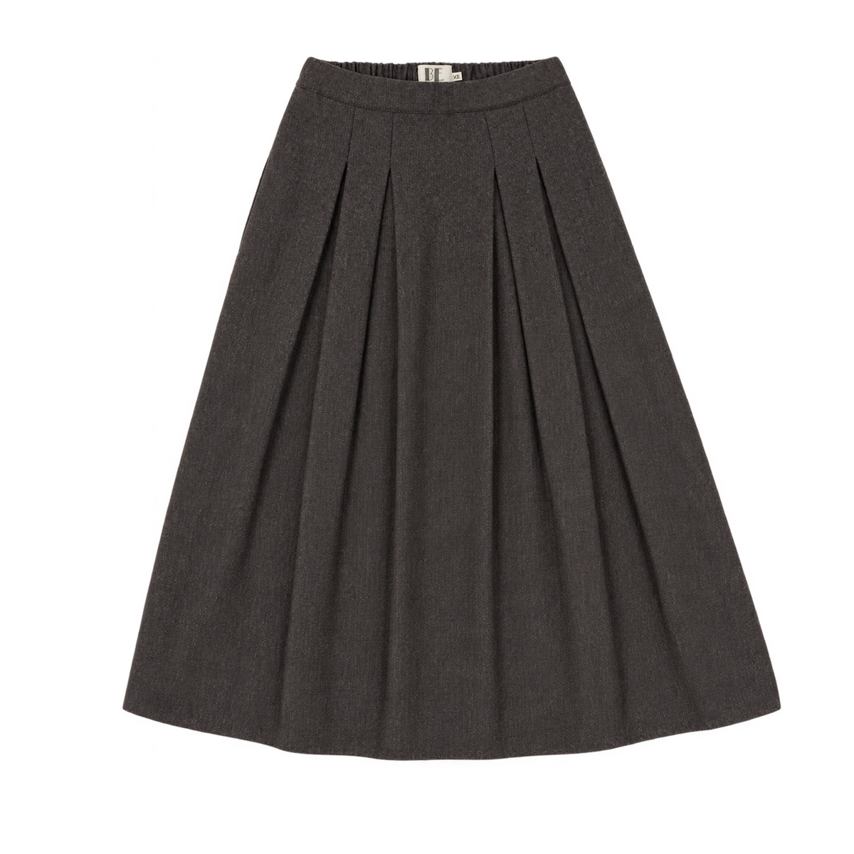 Women's College Skirt Dark Brown