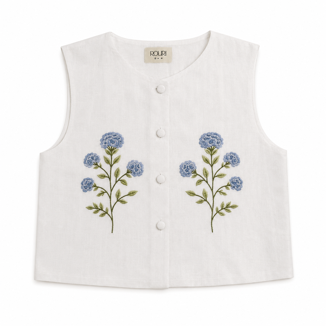 Top Josephina Mujer blanco