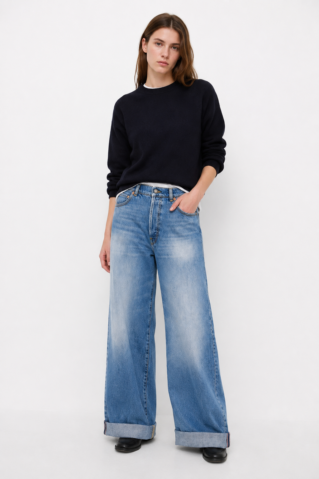 Pantaloni 180 Donna Light Blue
