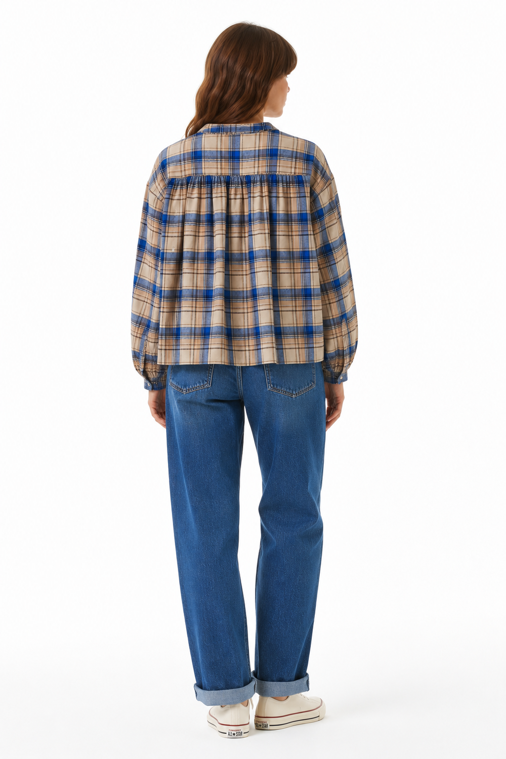 Camicia 179 Donna Brown Check