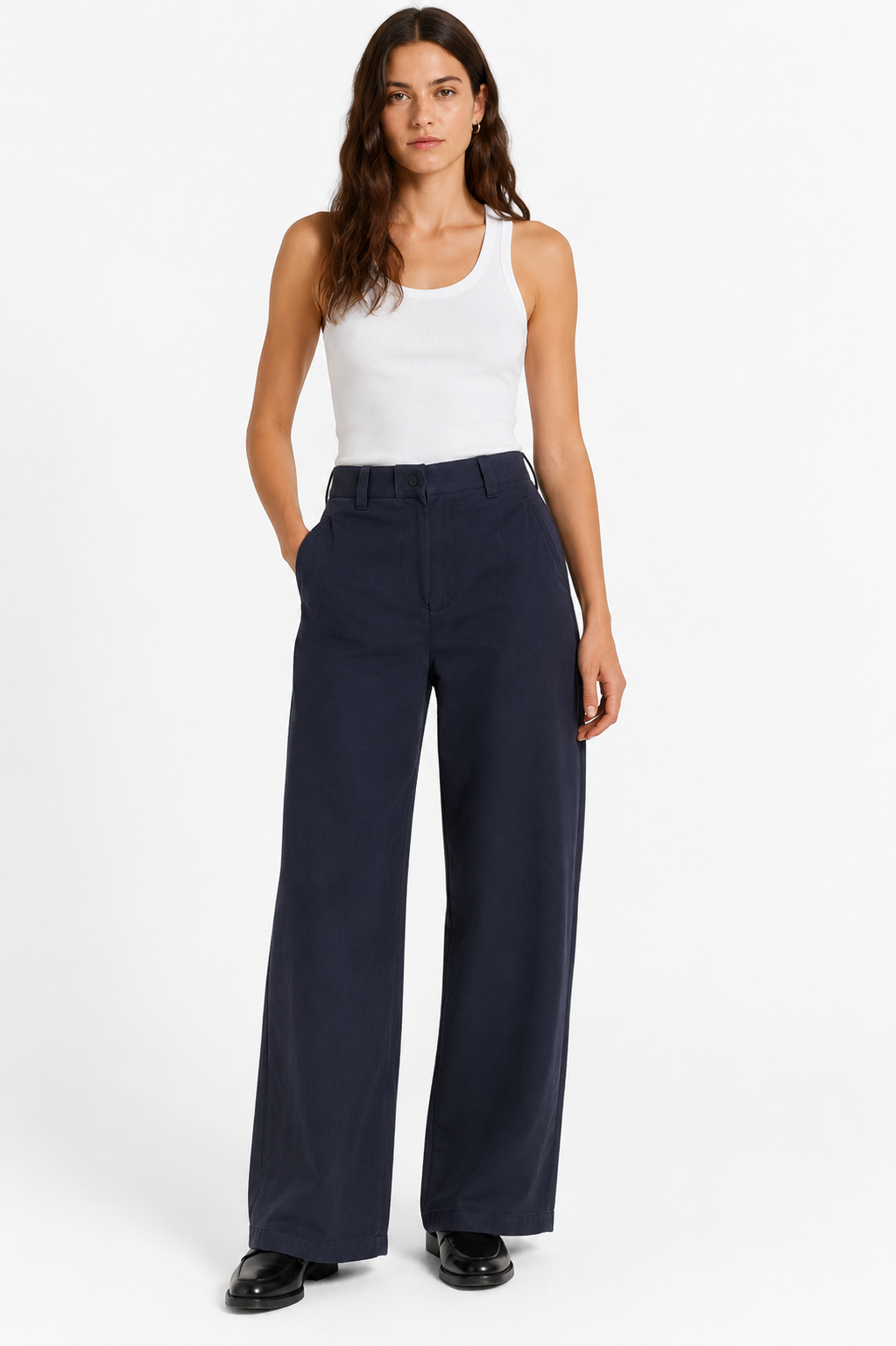 Pantaloni 462 Donna Blue