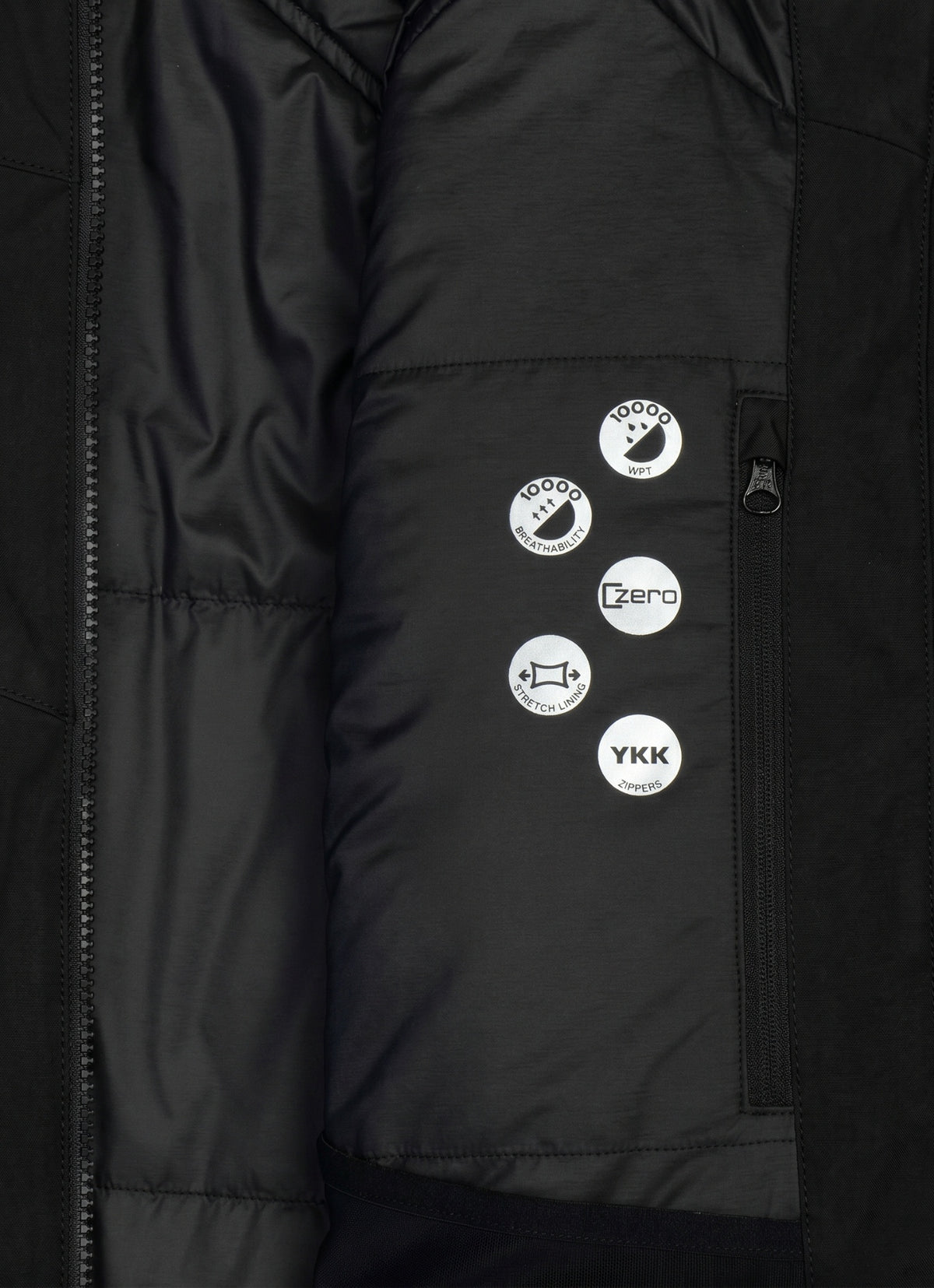 Men's Softshell Stretch Jacket Black