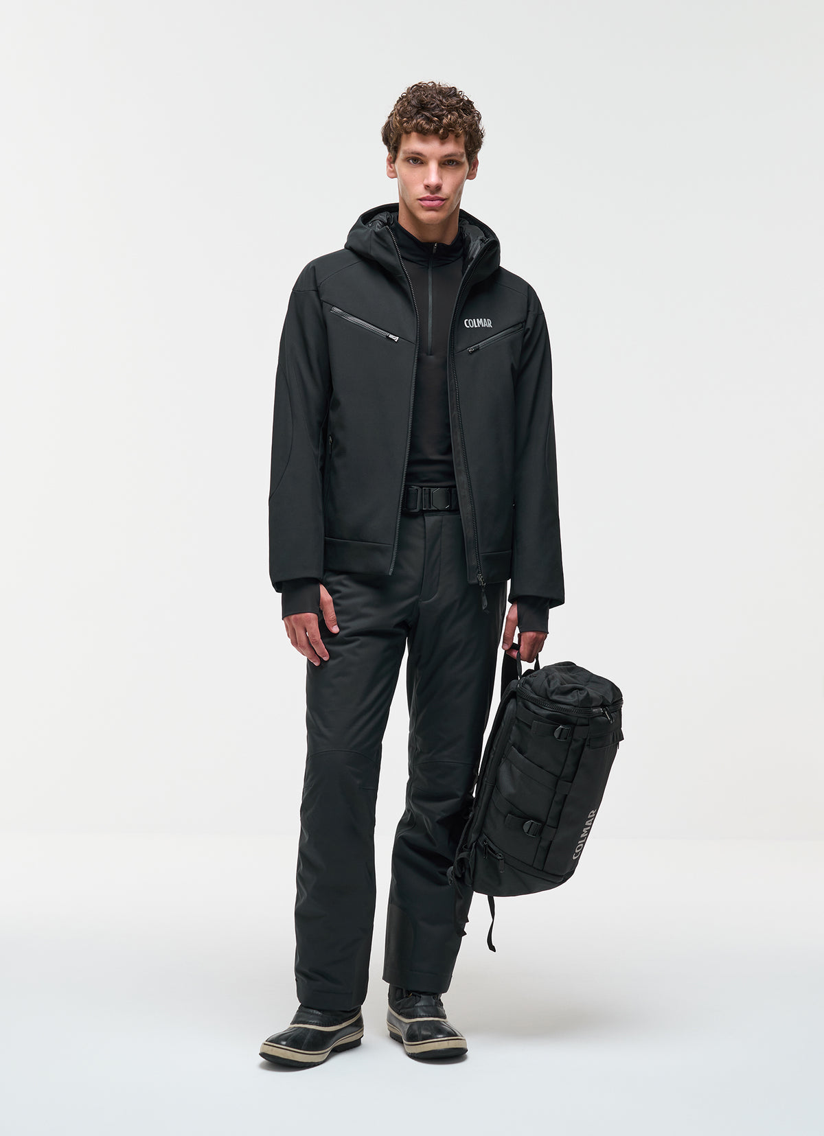 Men's Softshell Stretch Jacket Black