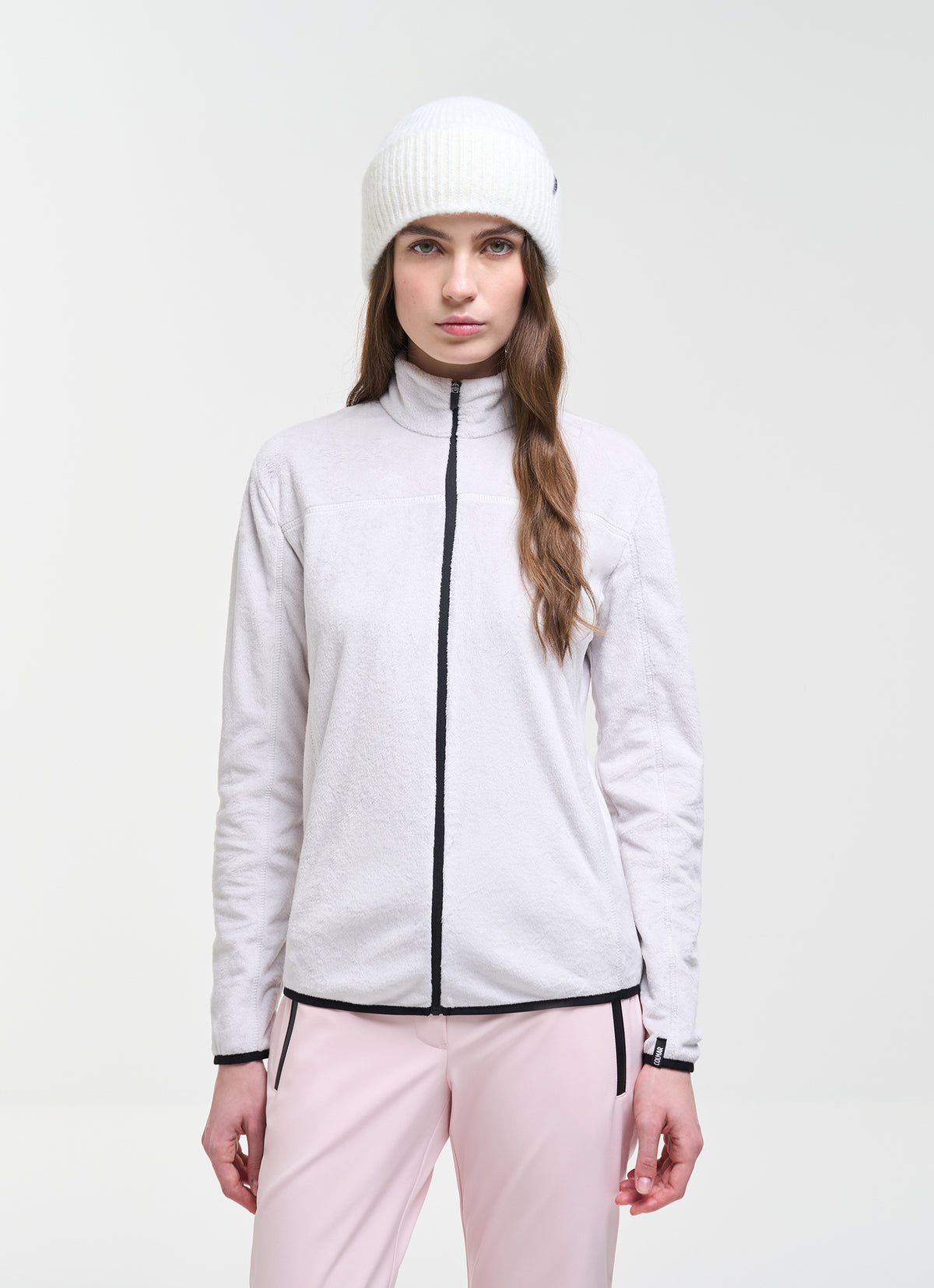 Peluche Full Zip Vrouwen Trui