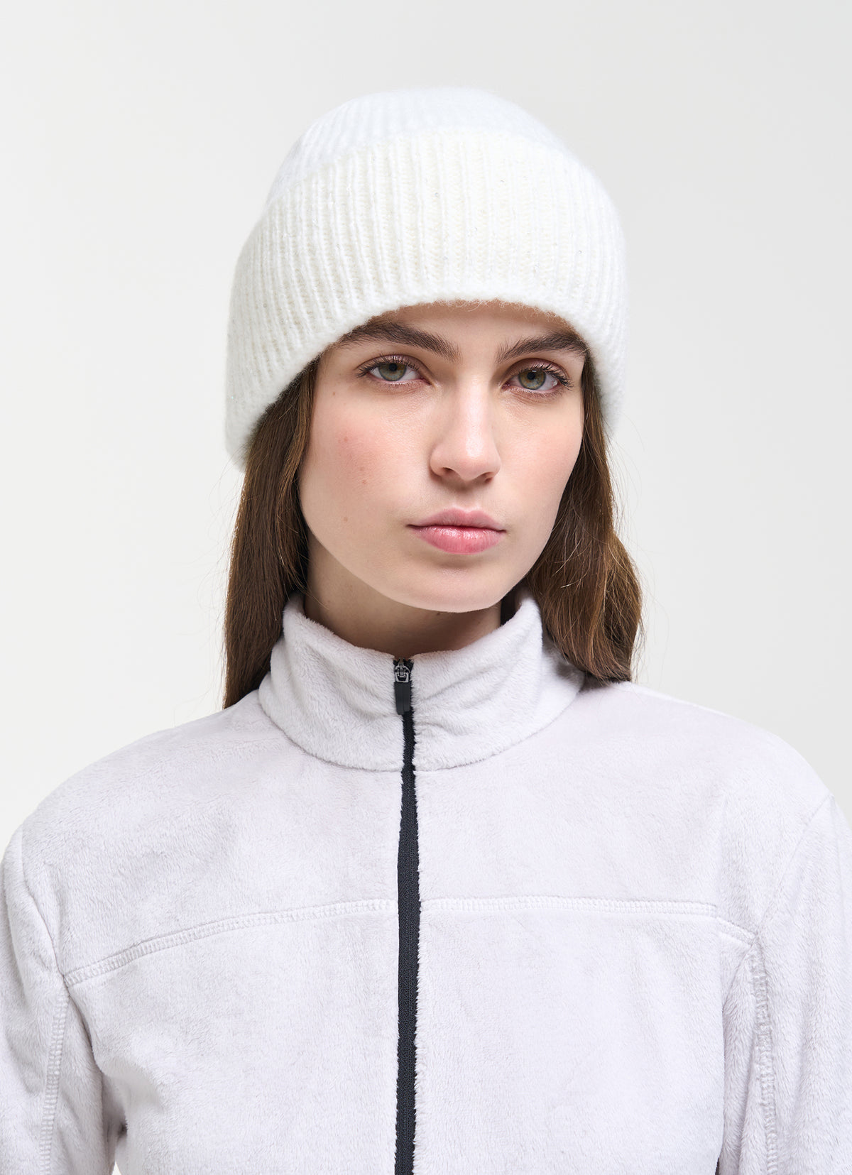 Peluche Full Zip Vrouwen Trui