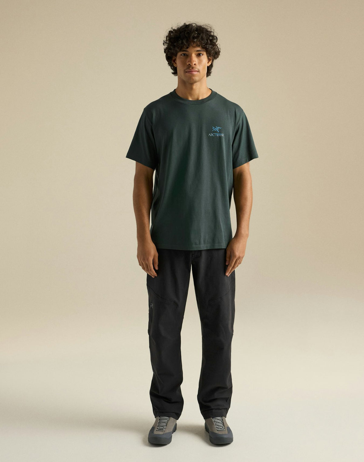 Ανδρικό T-shirt Kragg SL Cotton Jug Dark Jade/Aqua