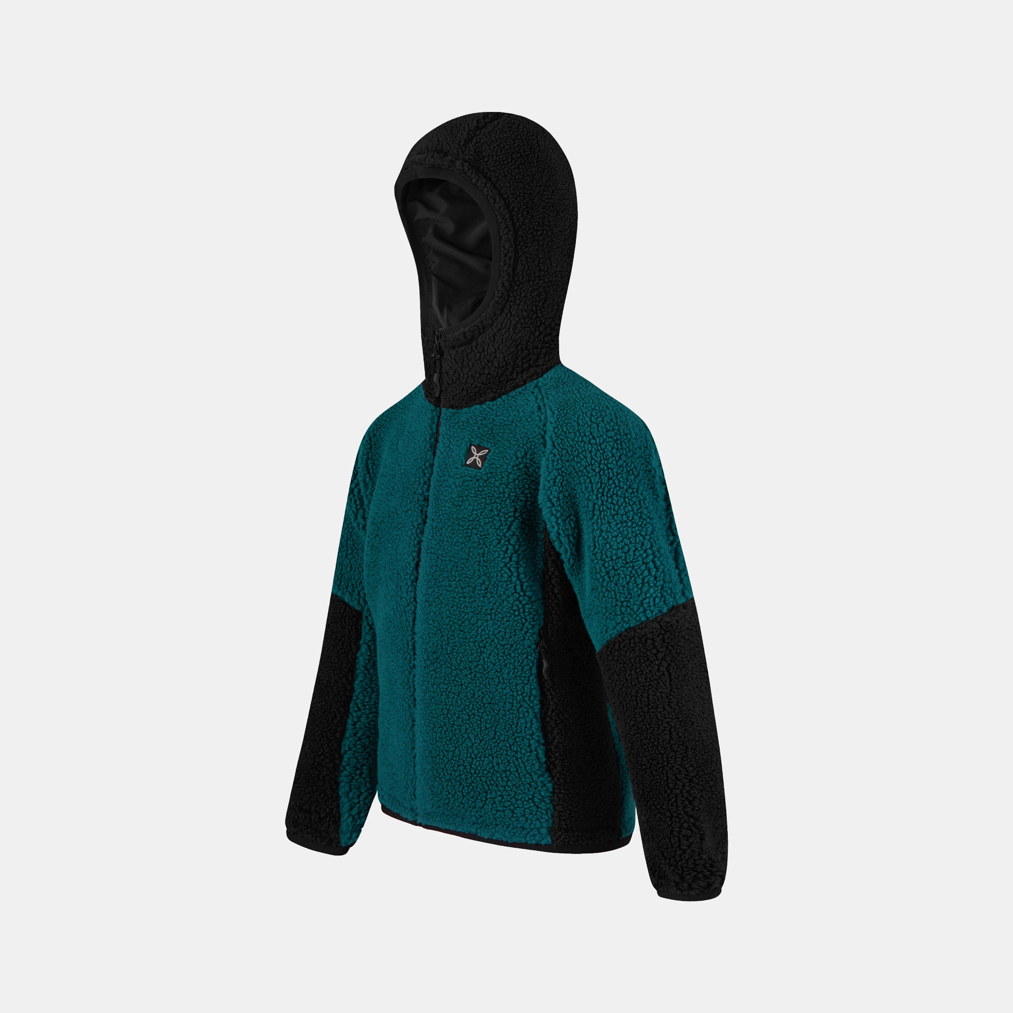 Junior Curly Jumper Steel Blue