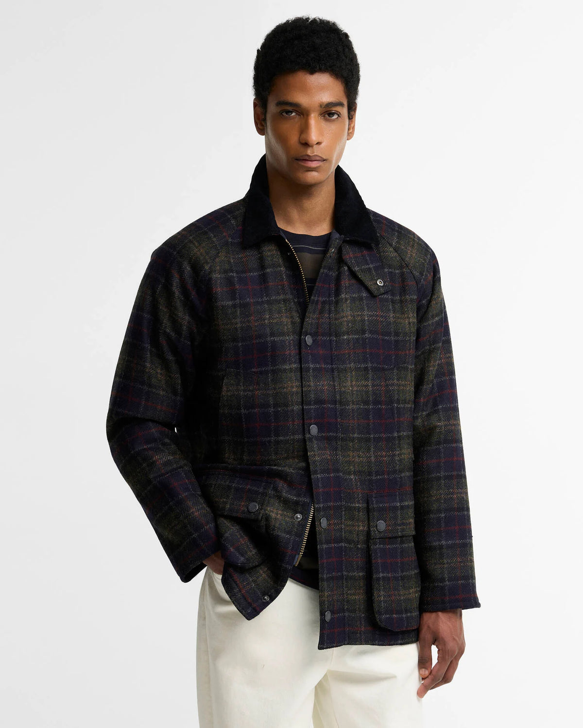 Giacca Bedale Wool Uomo Shadow Classic Tartan