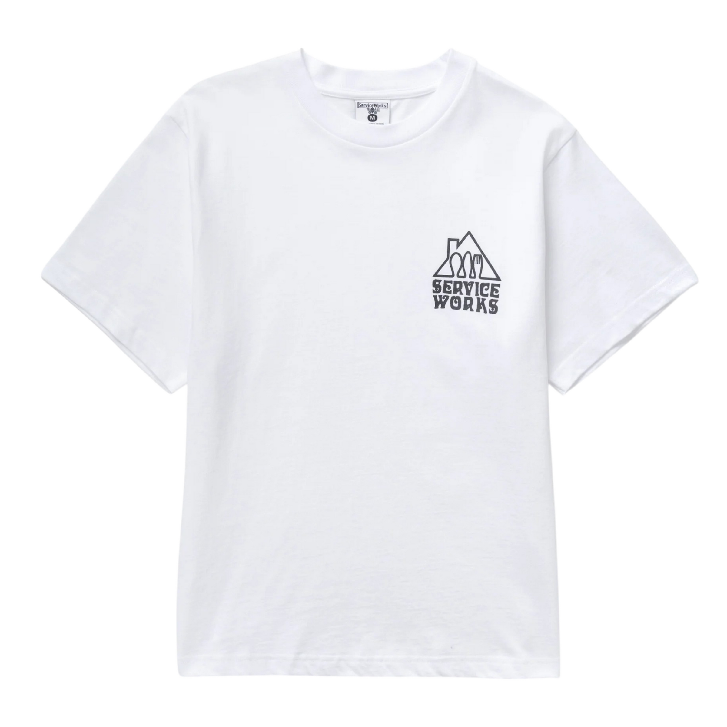 T-shirt Home Comforts Uomo Bianca