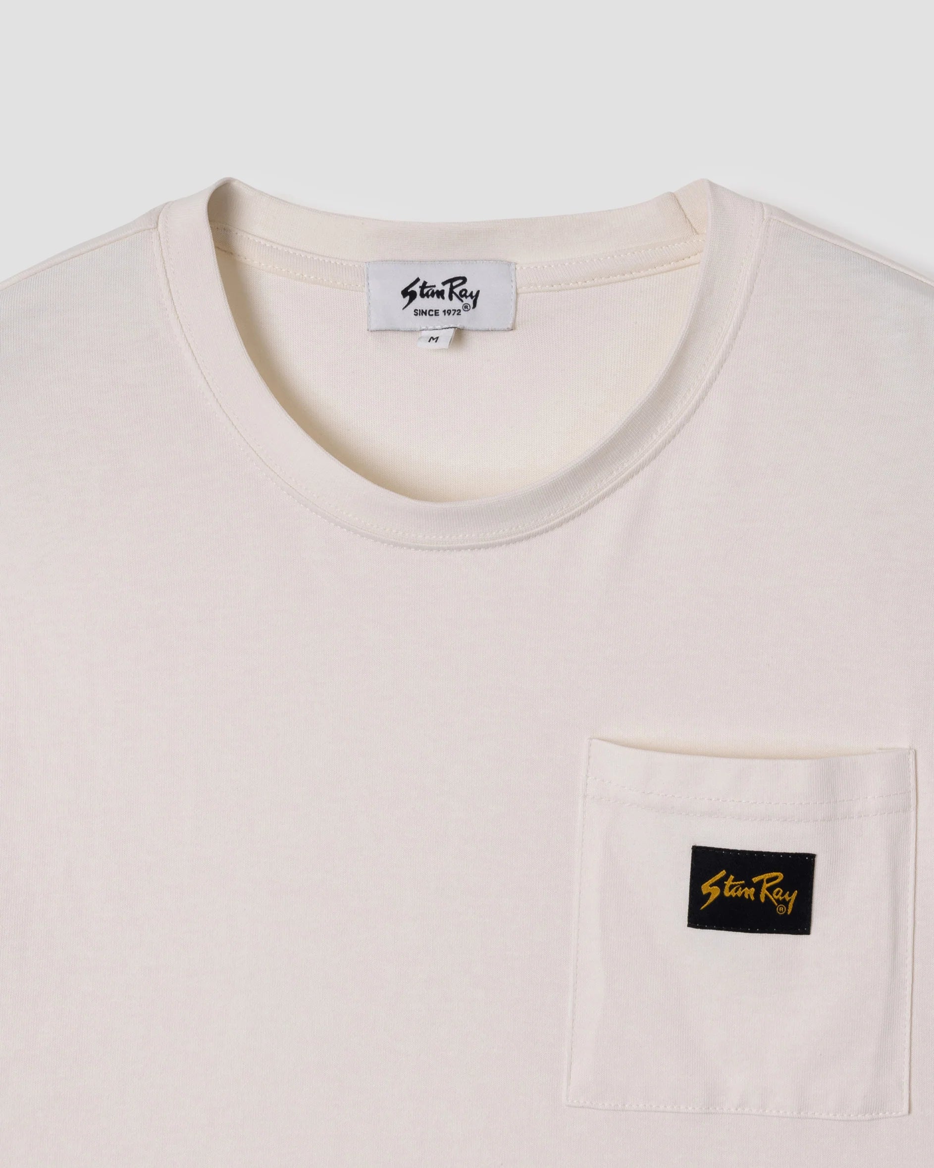 T-shirt Patch Pocket Tee Uomo Bianca