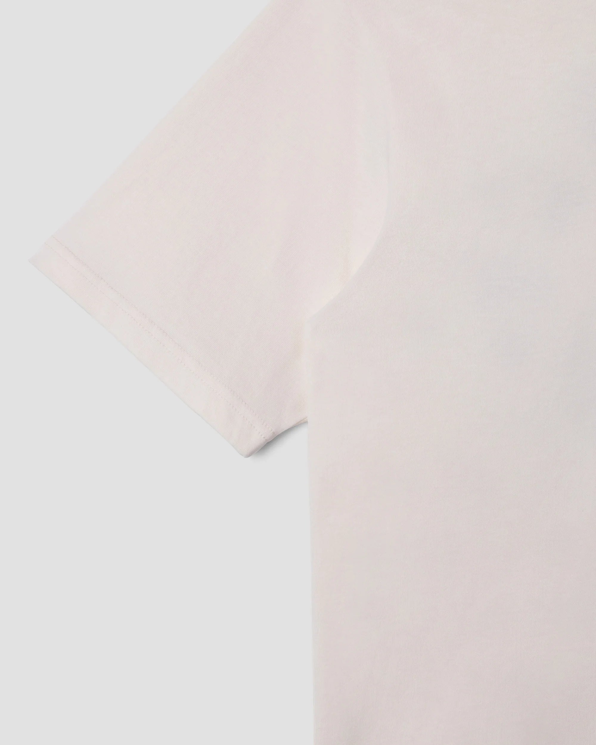 Mann EMB Tee T-shirt Weiss