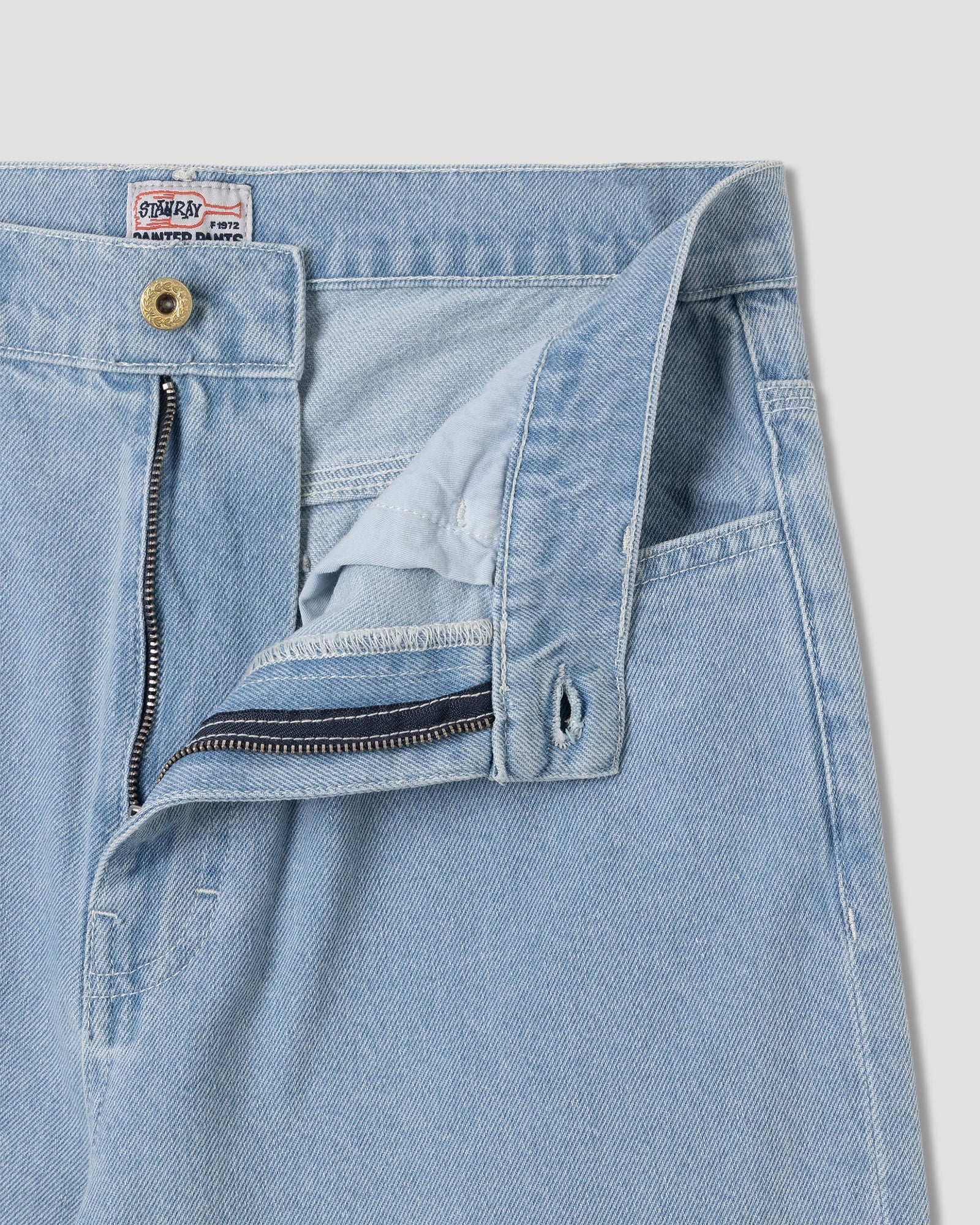 Pantaloncini Wide 5 Shorts Uomo Ice Stone Denim
