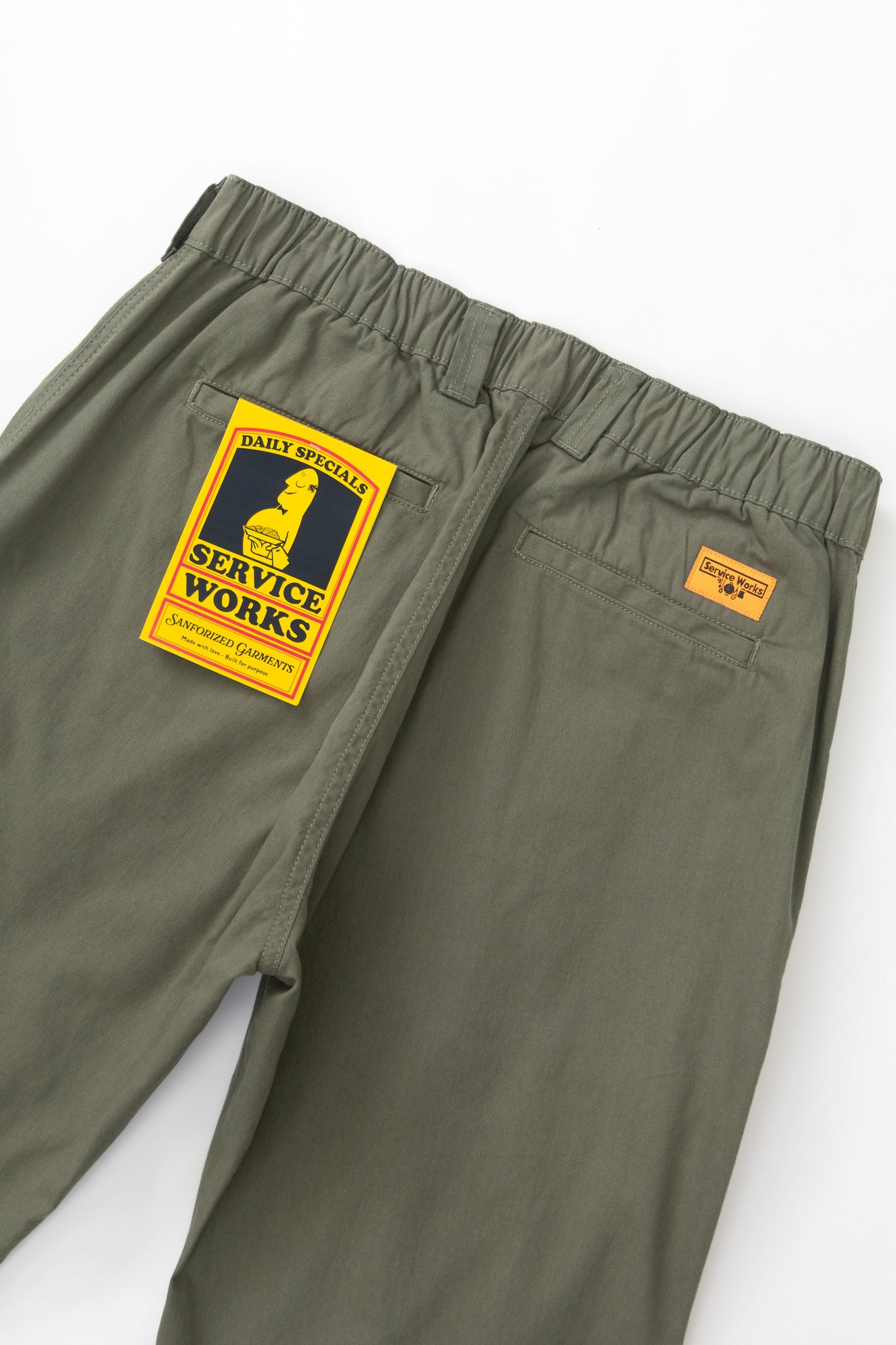 Pantaloni Twill Waiter Uomo Olive