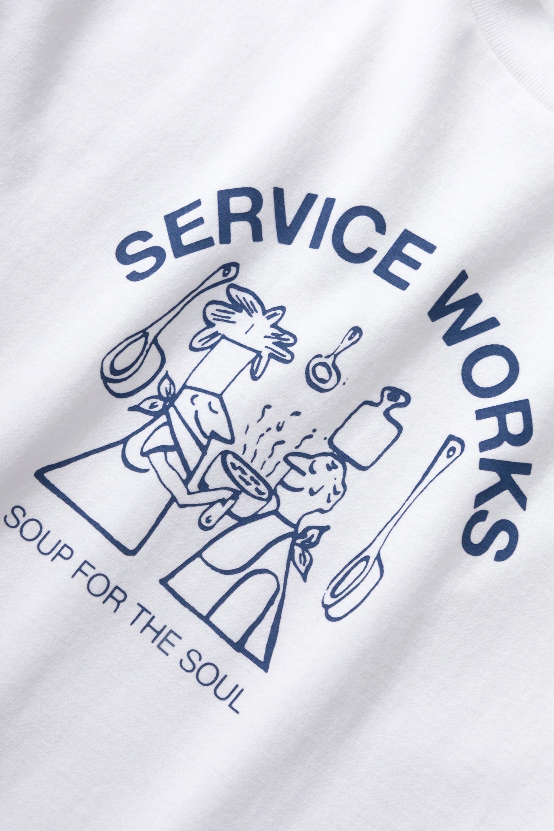 Mann Soup For The Soul T-shirt Weiss