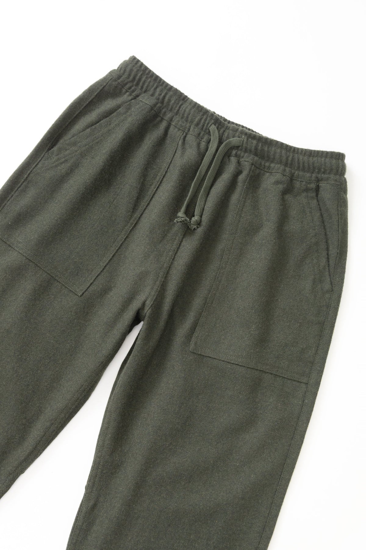Mann Flannel Chef Hose Forest