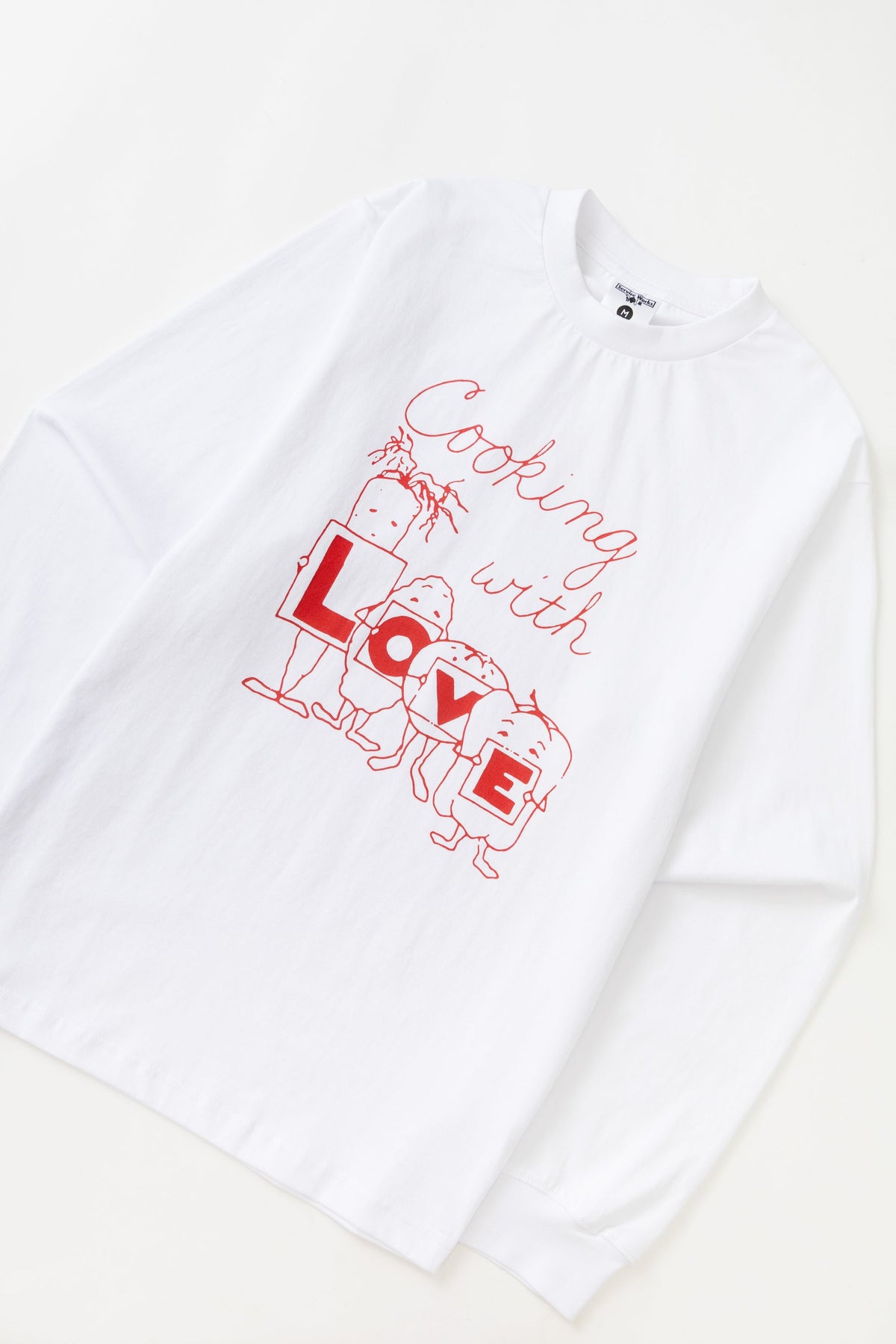 T-shirt Love Uomo White