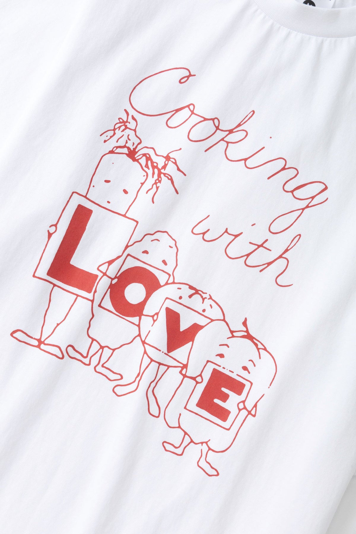 T-shirt Love Uomo White