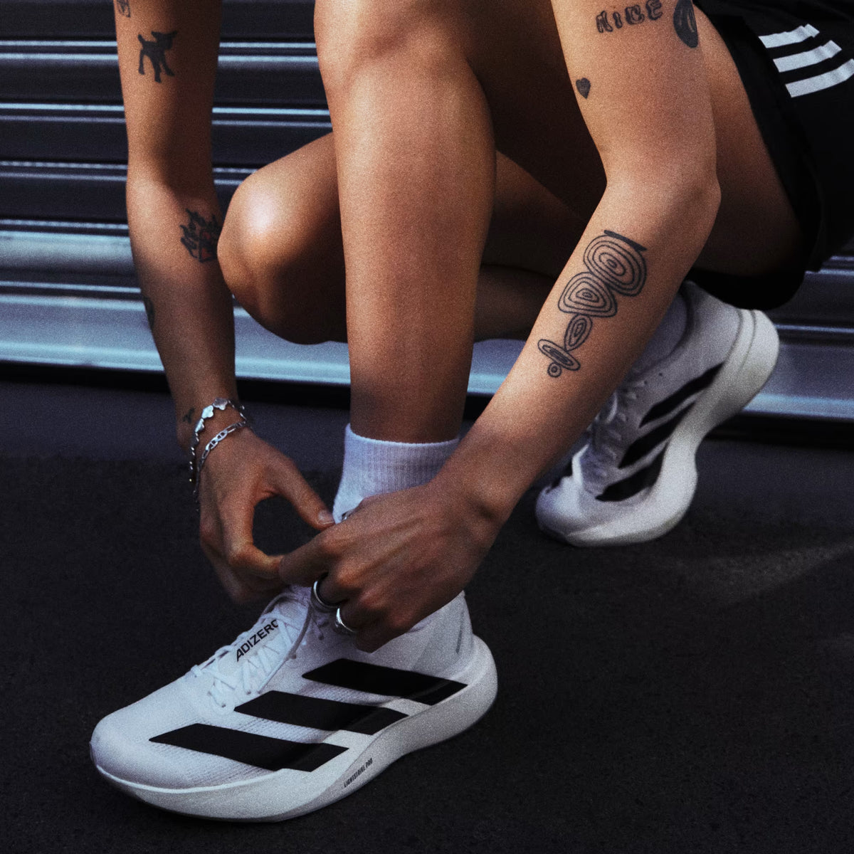 Women's Adizero Evo SL Shoes Cloud White/Core Black
