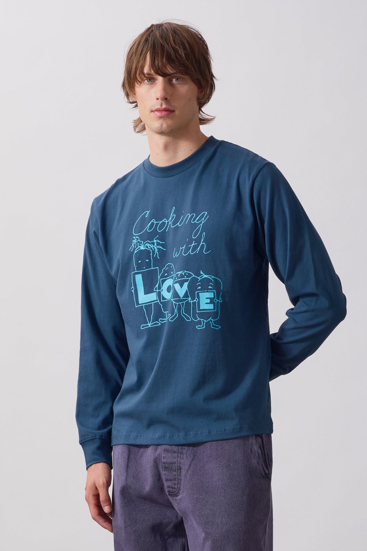 T-shirt Love Uomo Midnight