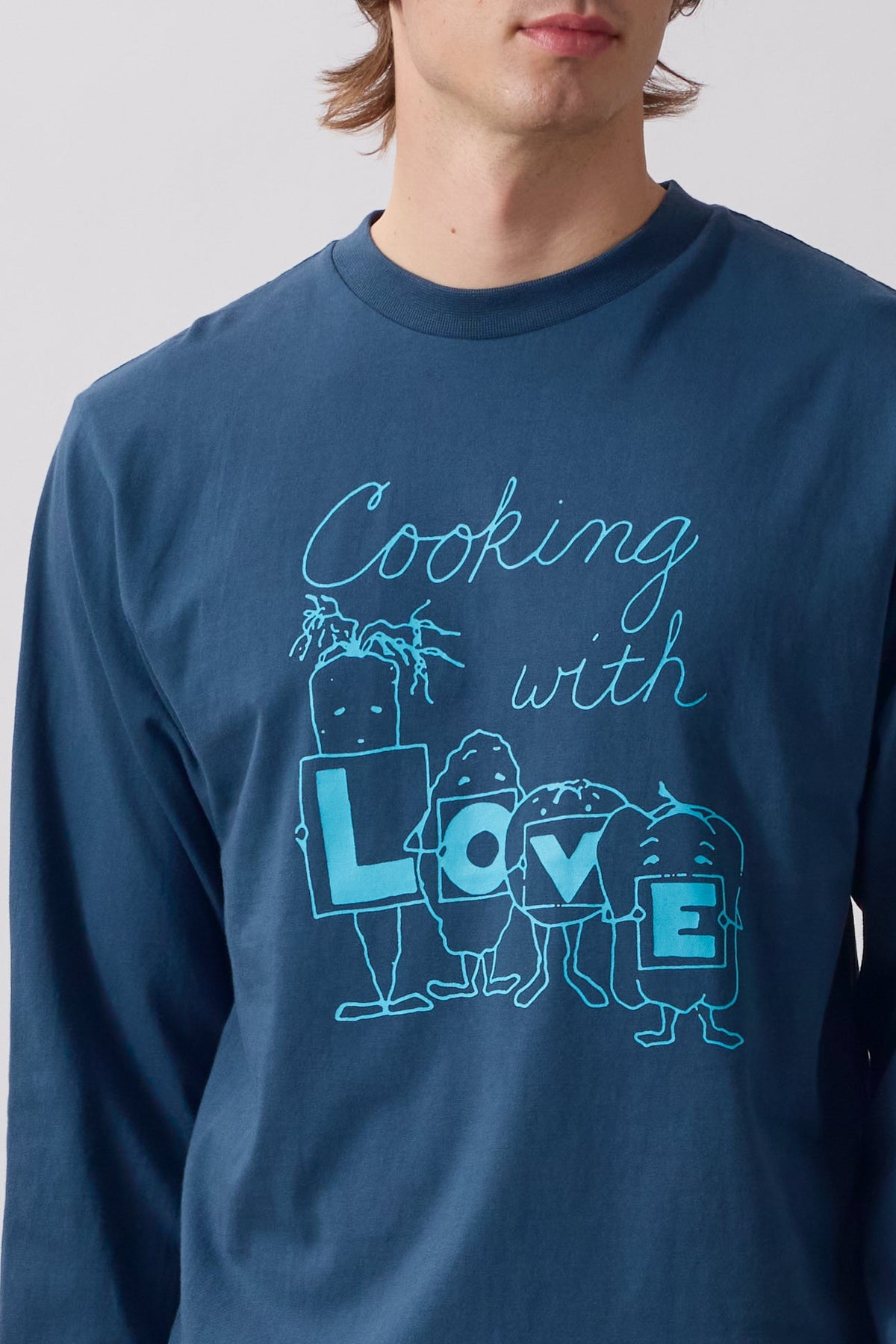 T-shirt Love Uomo Midnight