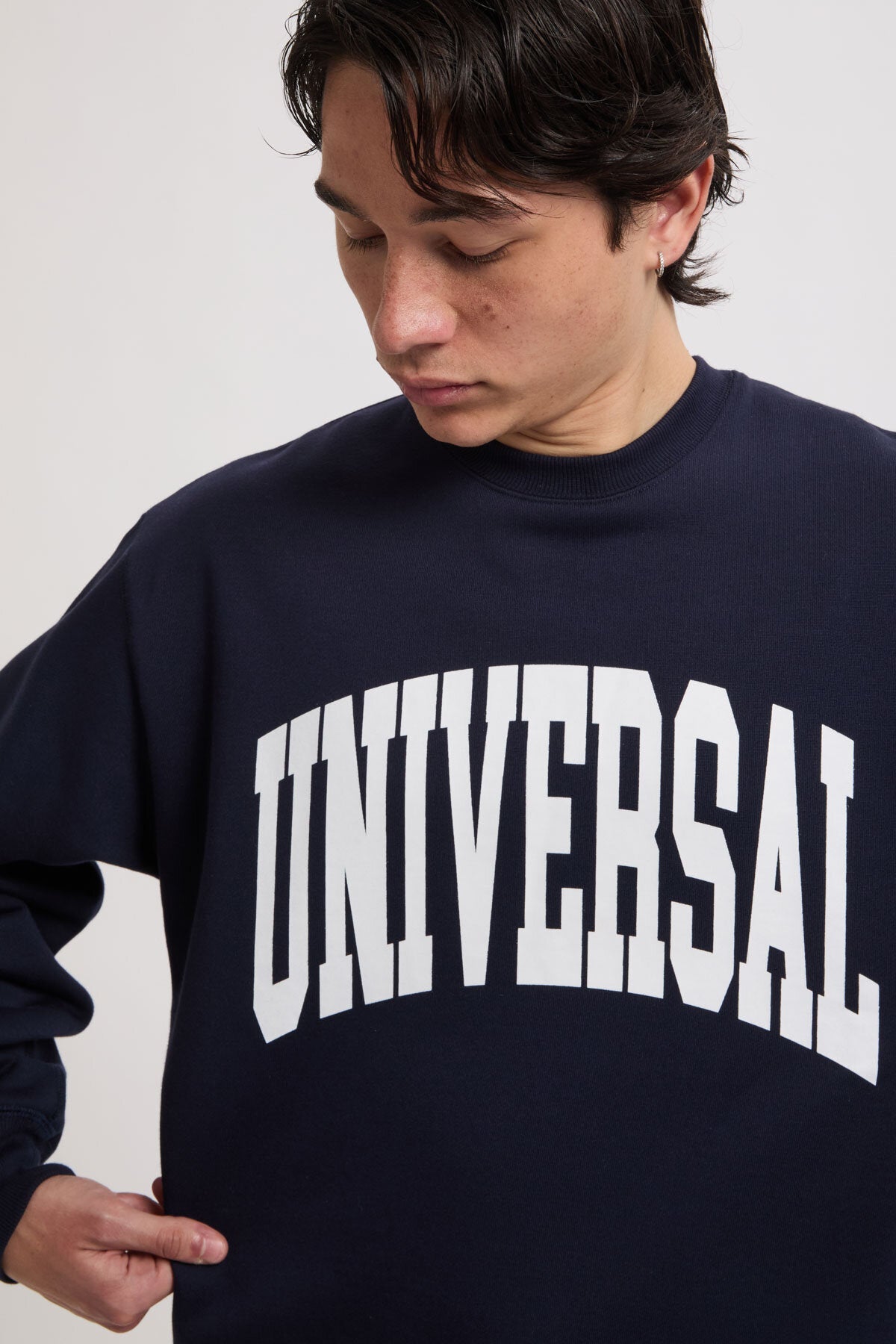 Maglia Uo Logo Uomo Navy
