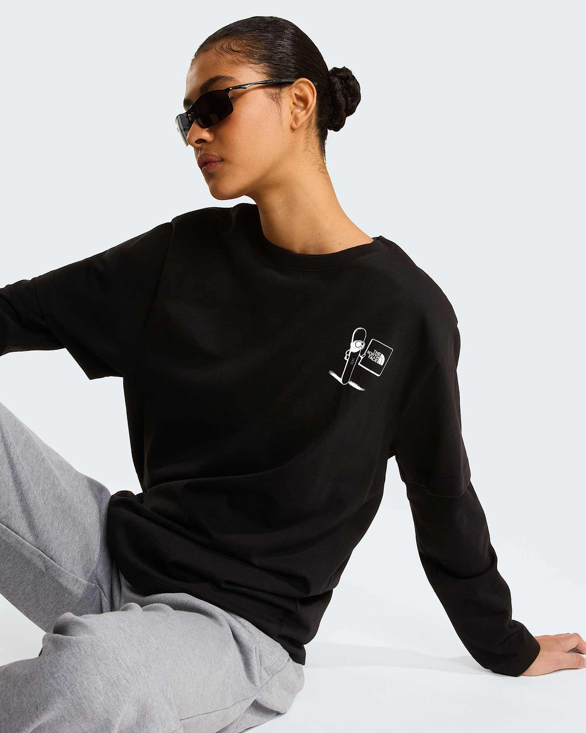 T-shirt Opposites Attract Relaxed Black