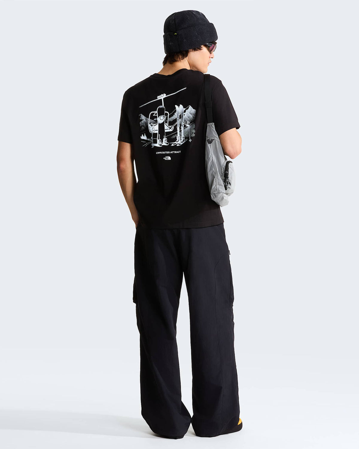 T-shirt Opposites Attract Relaxed Black