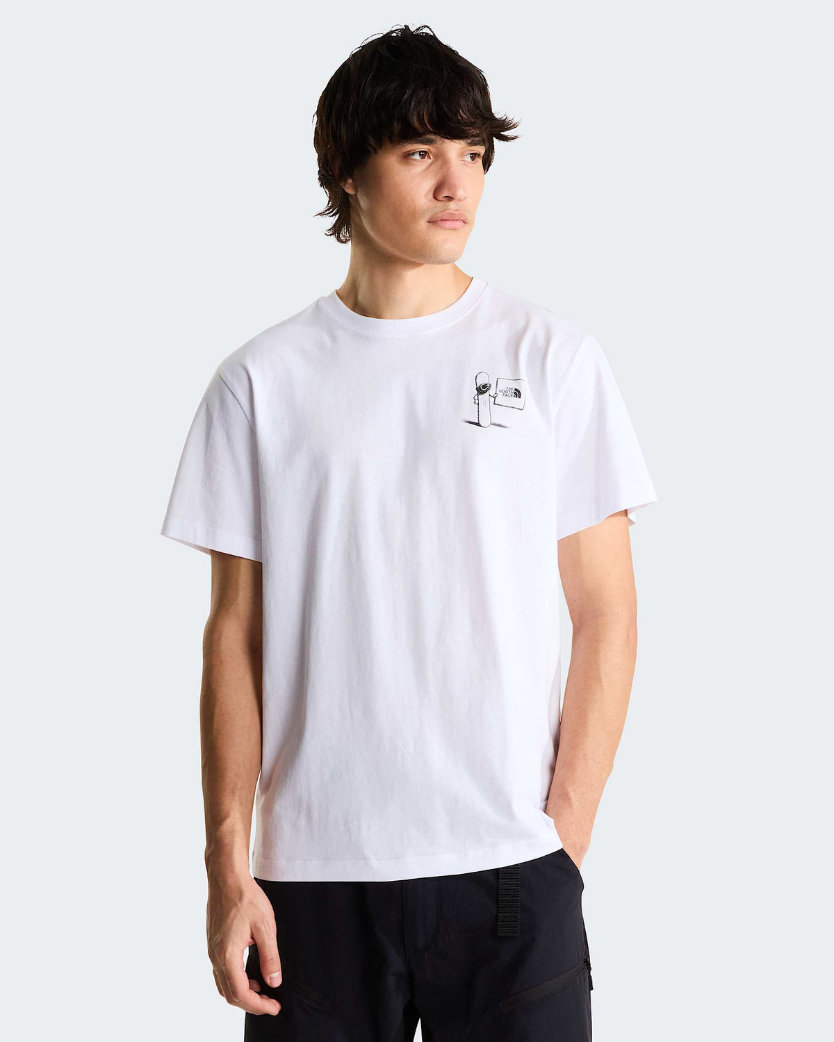Opposites Attract Relaxed T-shirt White